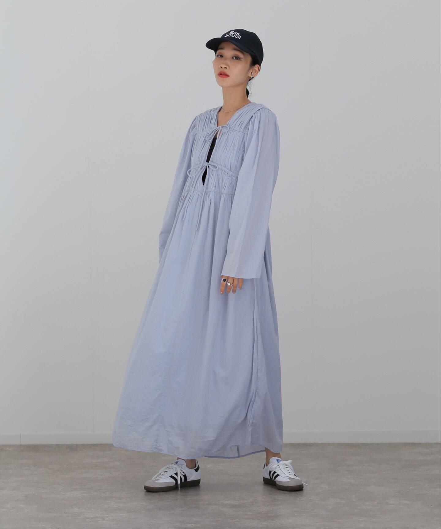 anuke Cotton Gather Onepiece（ワンピース）｜BOICE FROM BAYCREW