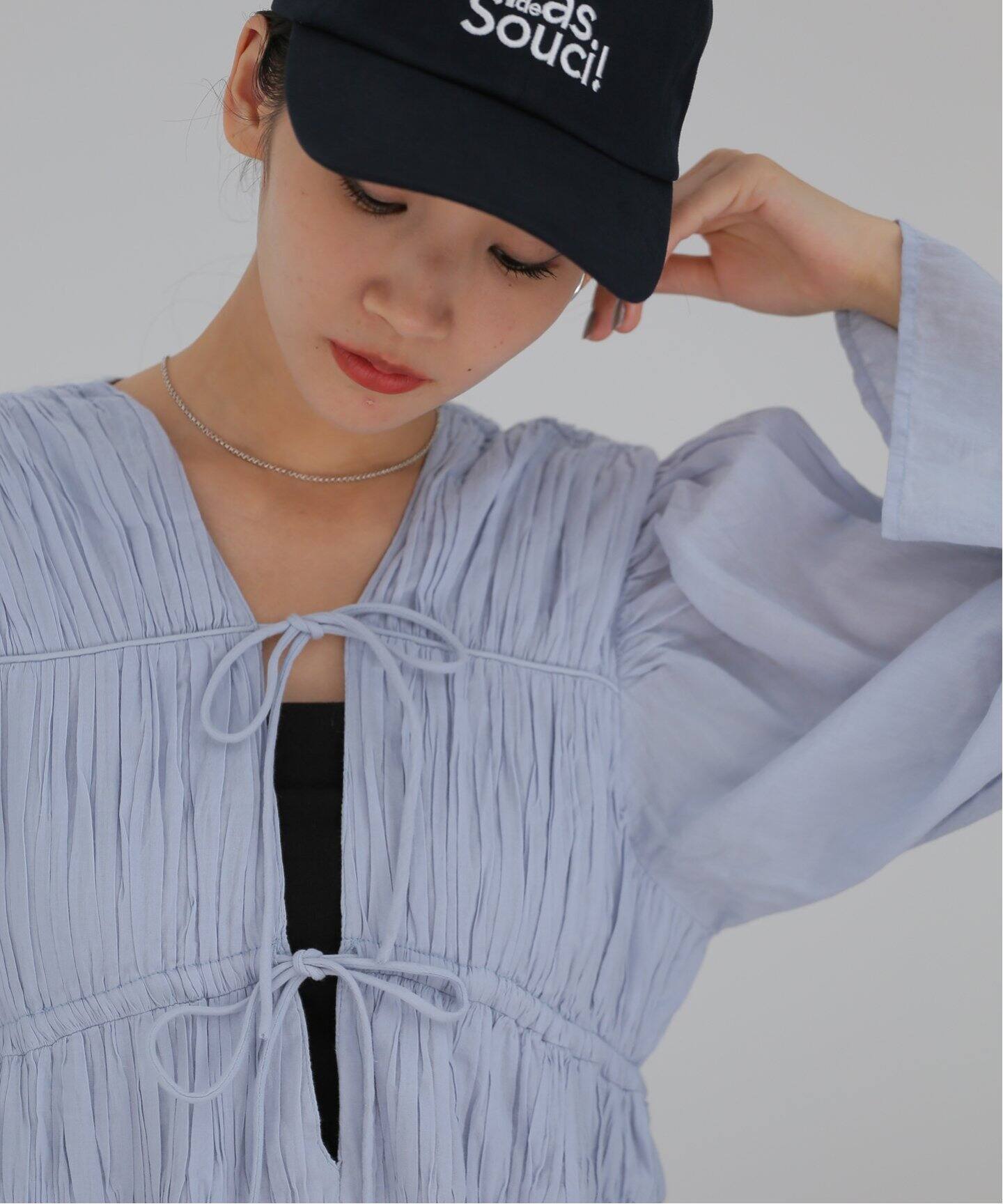 anuke Cotton Gather Onepiece（ワンピース）｜BOICE FROM BAYCREW