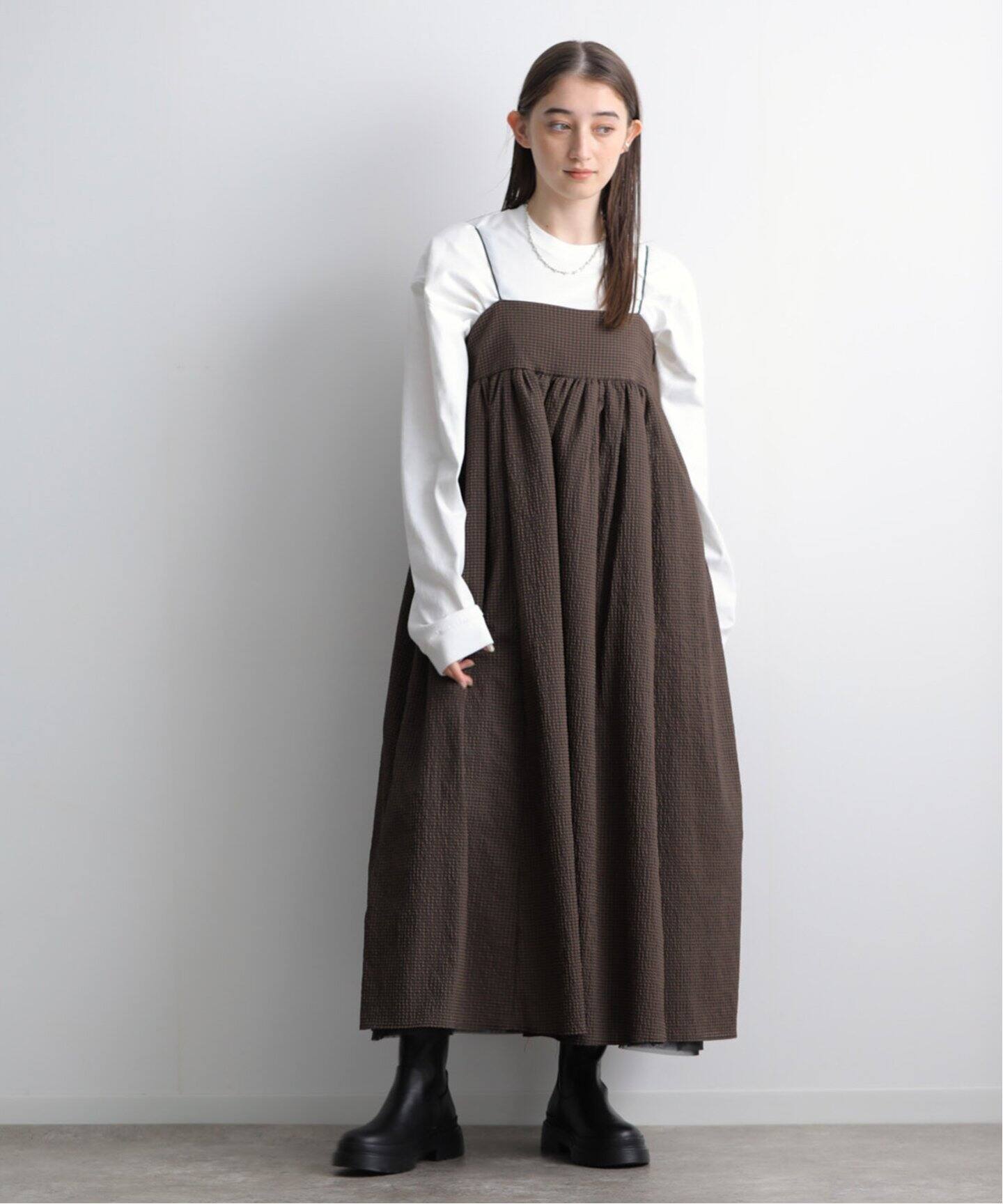 新品todayful Washer Camisole Dress 