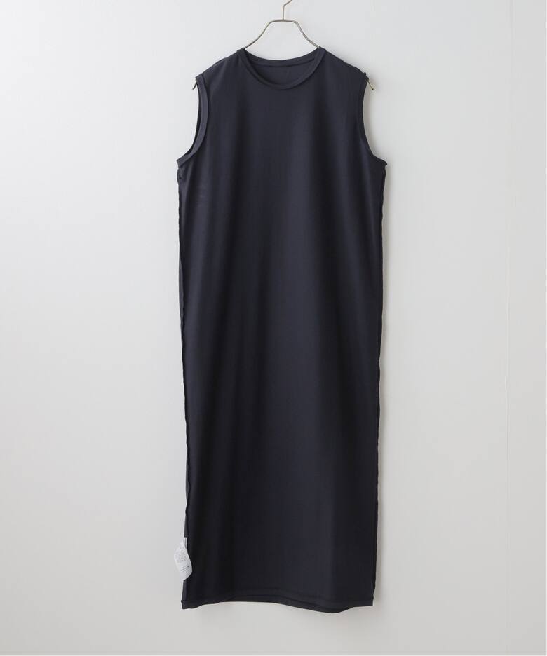 ATON / エイトン】 SUVIN 60/2 NO-SLEEVE DRESS（ワンピース）｜BOICE  