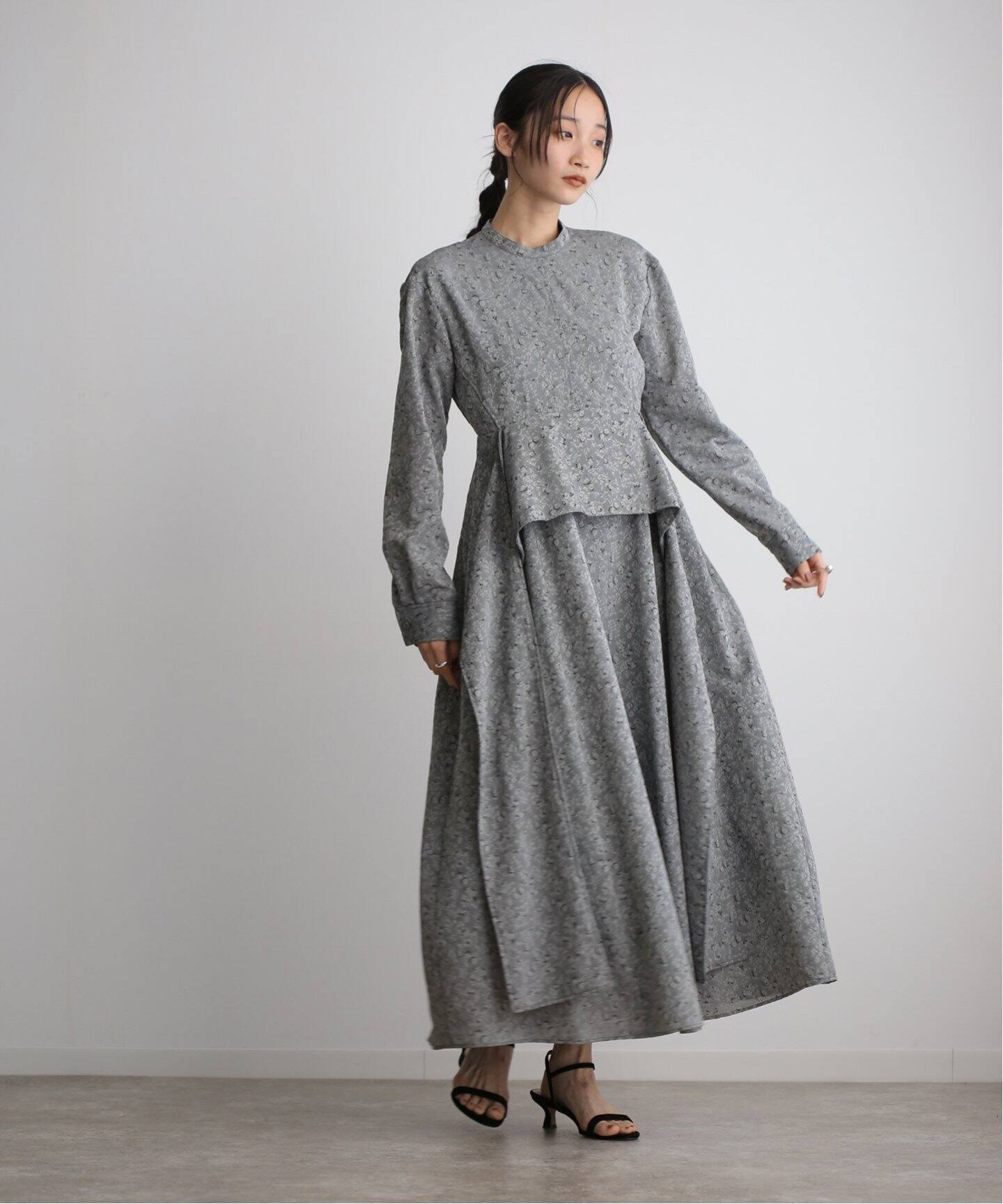 CLANE / クラネ】 2WAY JAQUARD ONEPIECE（ワンピース）｜BOICE FROM 