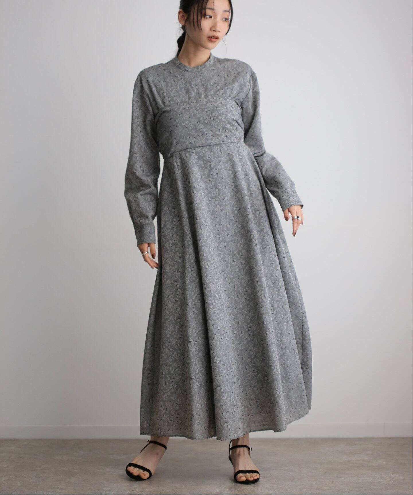 CLANE / クラネ】 2WAY JAQUARD ONEPIECE（ワンピース）｜BOICE FROM  