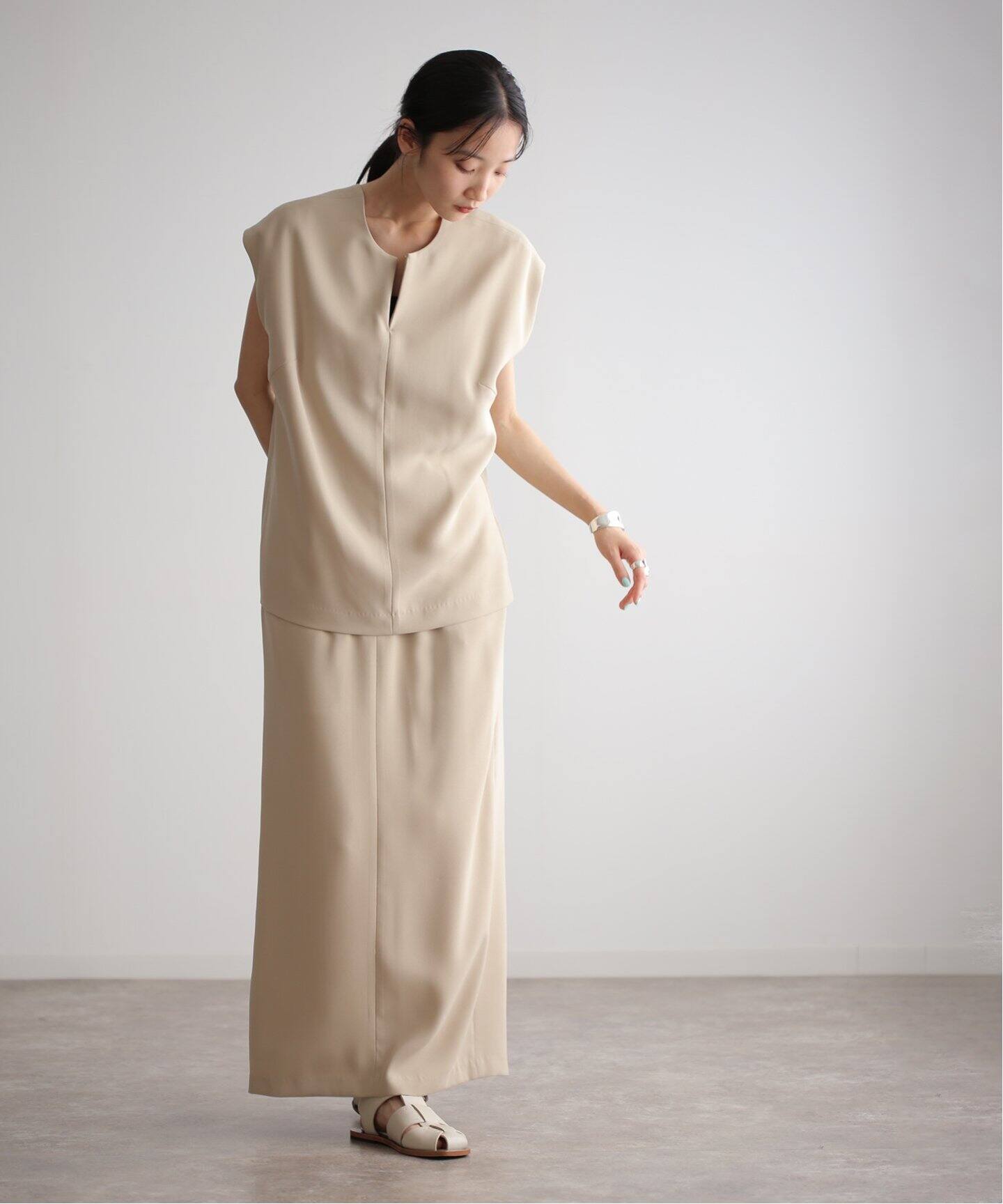 CLANE / クラネ】LAYERED BACK OPEN ONEPIECE（ワンピース）｜BOICE  