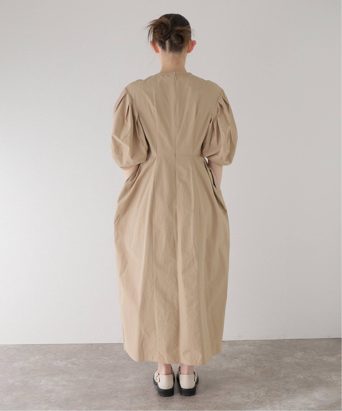 セール 30%OFF】CROSSING GATHER ONEPIECE(506005335) | クラネ