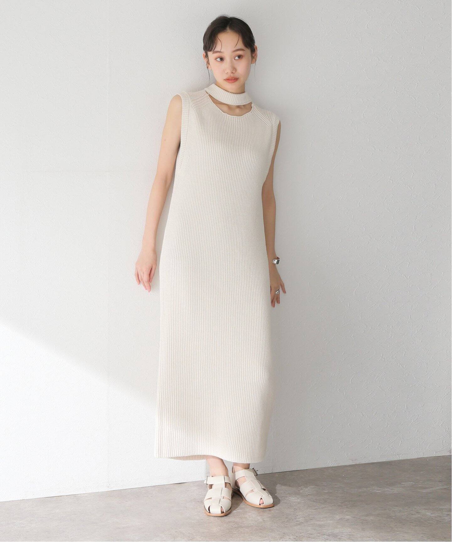 TODAYFUL Slit Neck Knitdress 12410323（ワンピース）｜BOICE FROM 