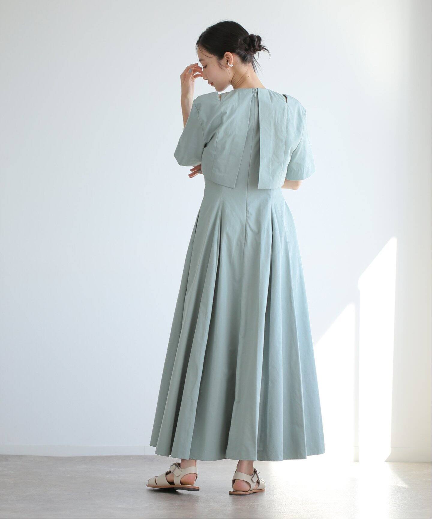 CLANE SLASH SHOULDER ONEPIECE 16112-5142（ワンピース）｜BOICE FROM 