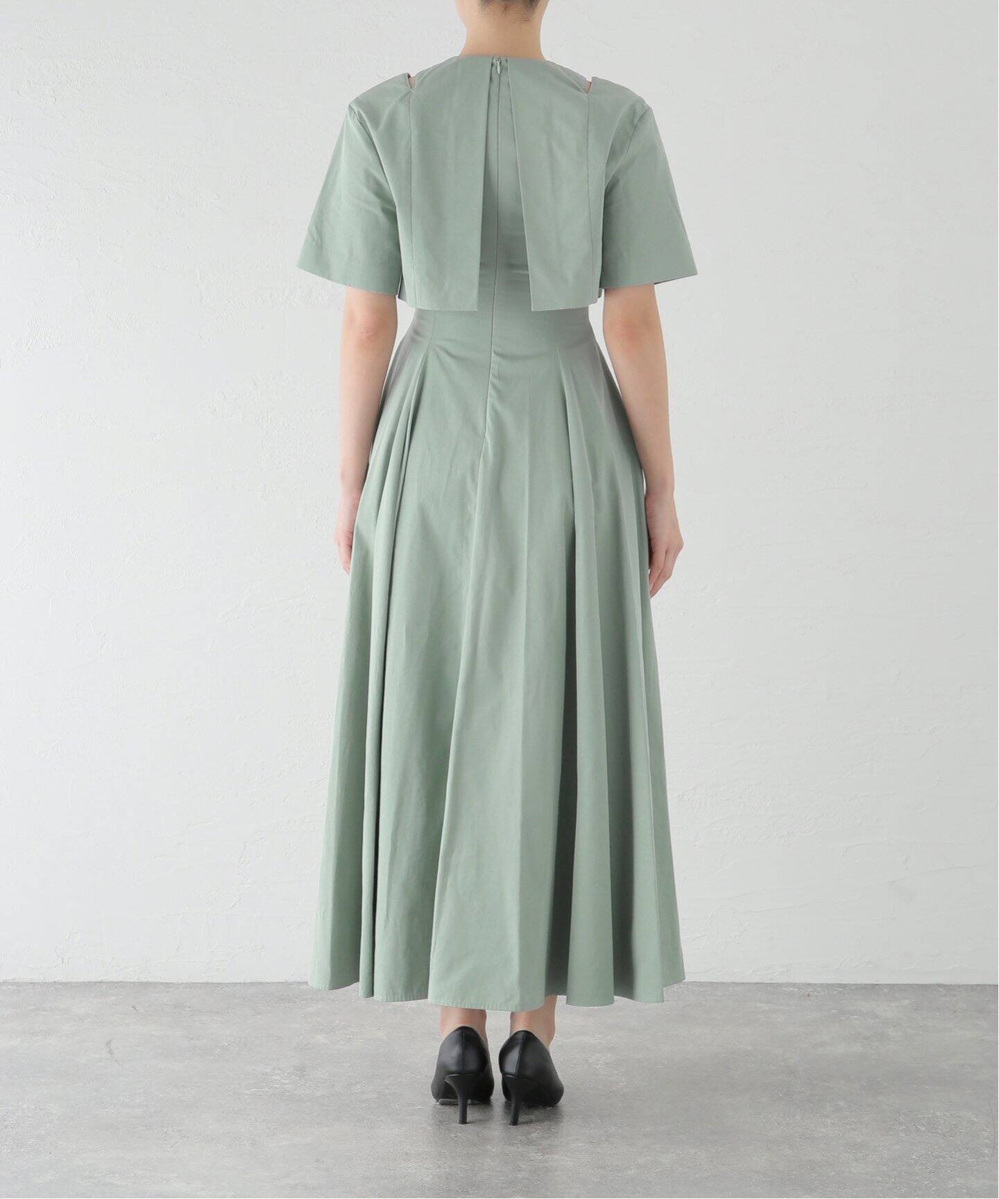 CLANE SLASH SHOULDER ONEPIECE 16112-5142（ワンピース