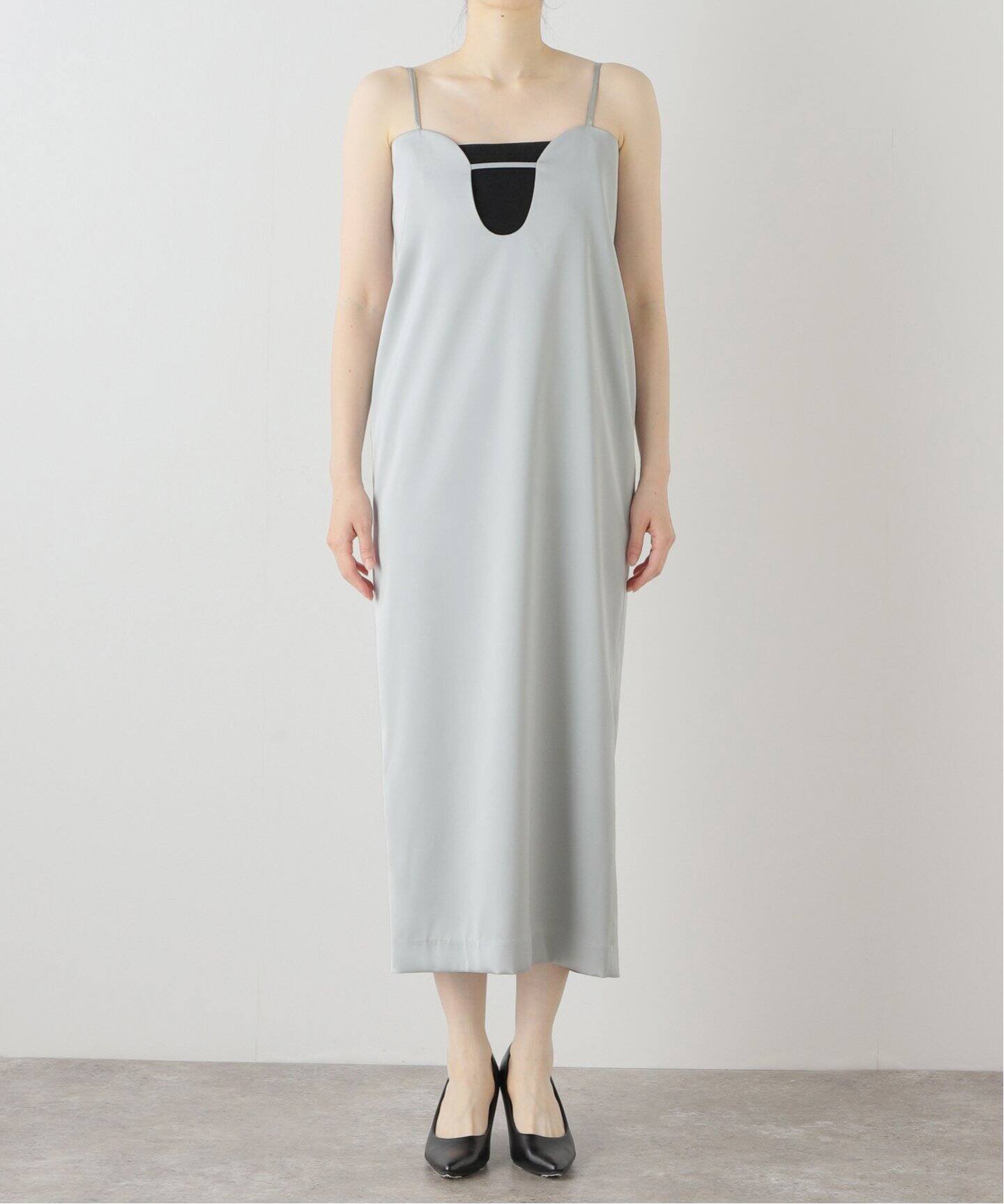 CLANE CROSET WAIST CAMISOLE ONEPIECE 16112-5312（ワンピース  