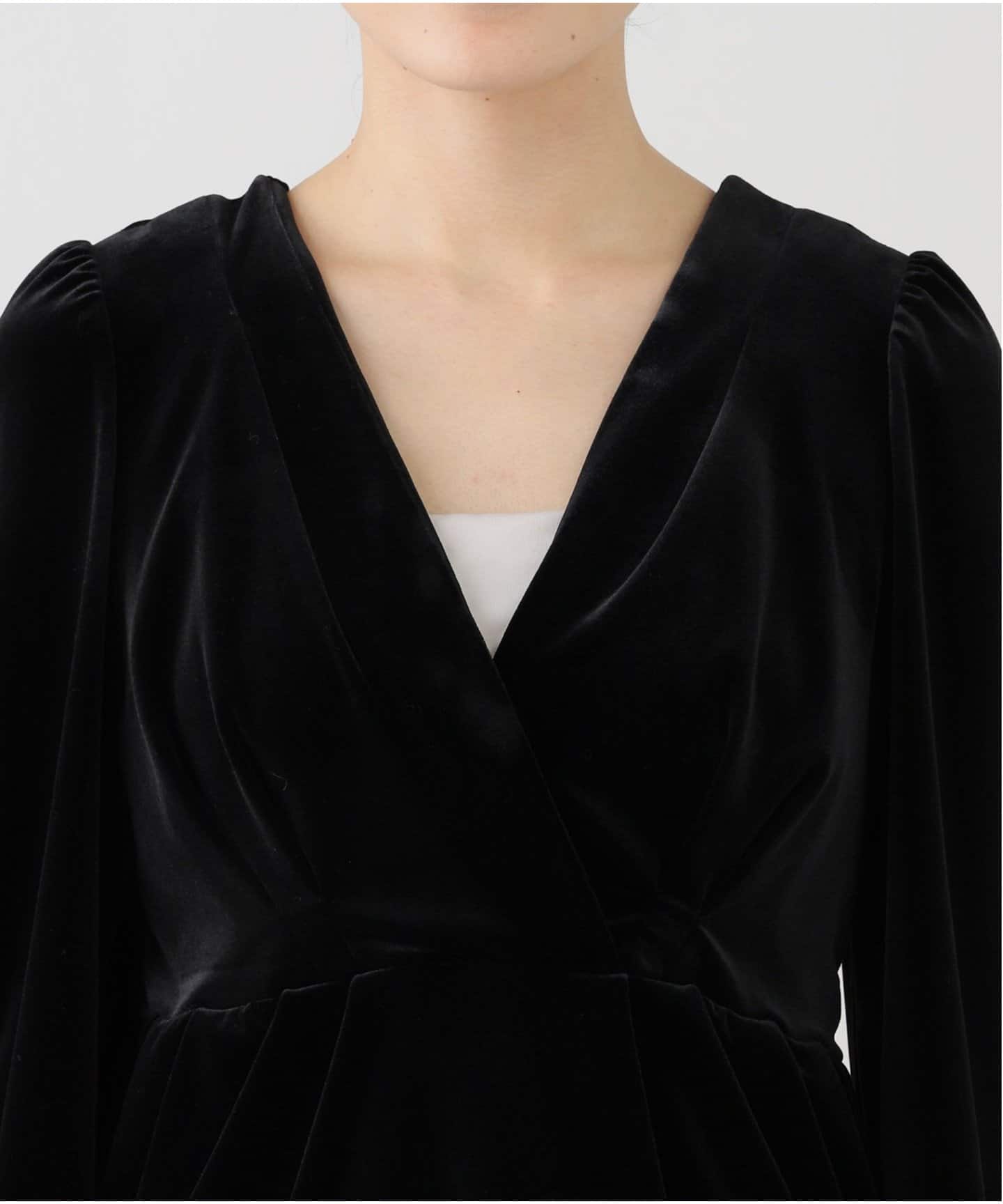 ベロアミニワンピース（ワンピース）｜La Totalite（ラ トータリテ）の