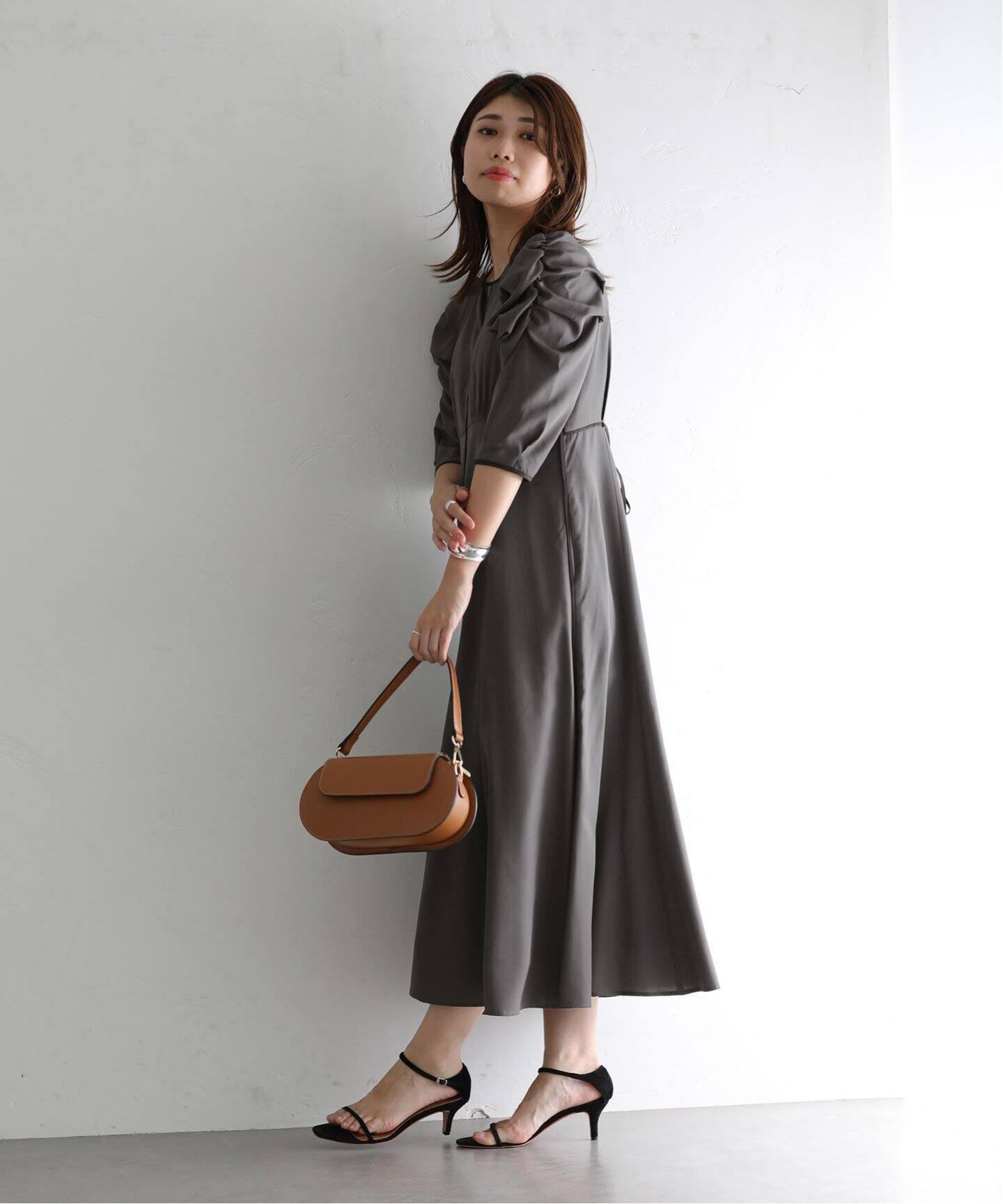 バイカラーパイピングワンピース（ワンピース）｜La Totalite（ラ  