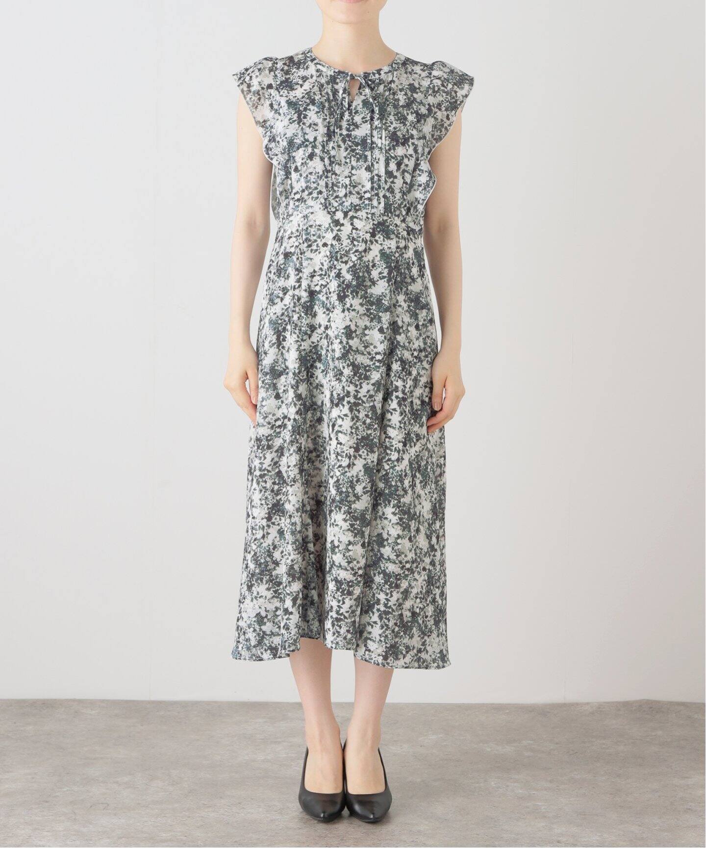 tibi プリントワンピース 幾何プリントワンピース（ワンピース）｜La Totalite（ラ