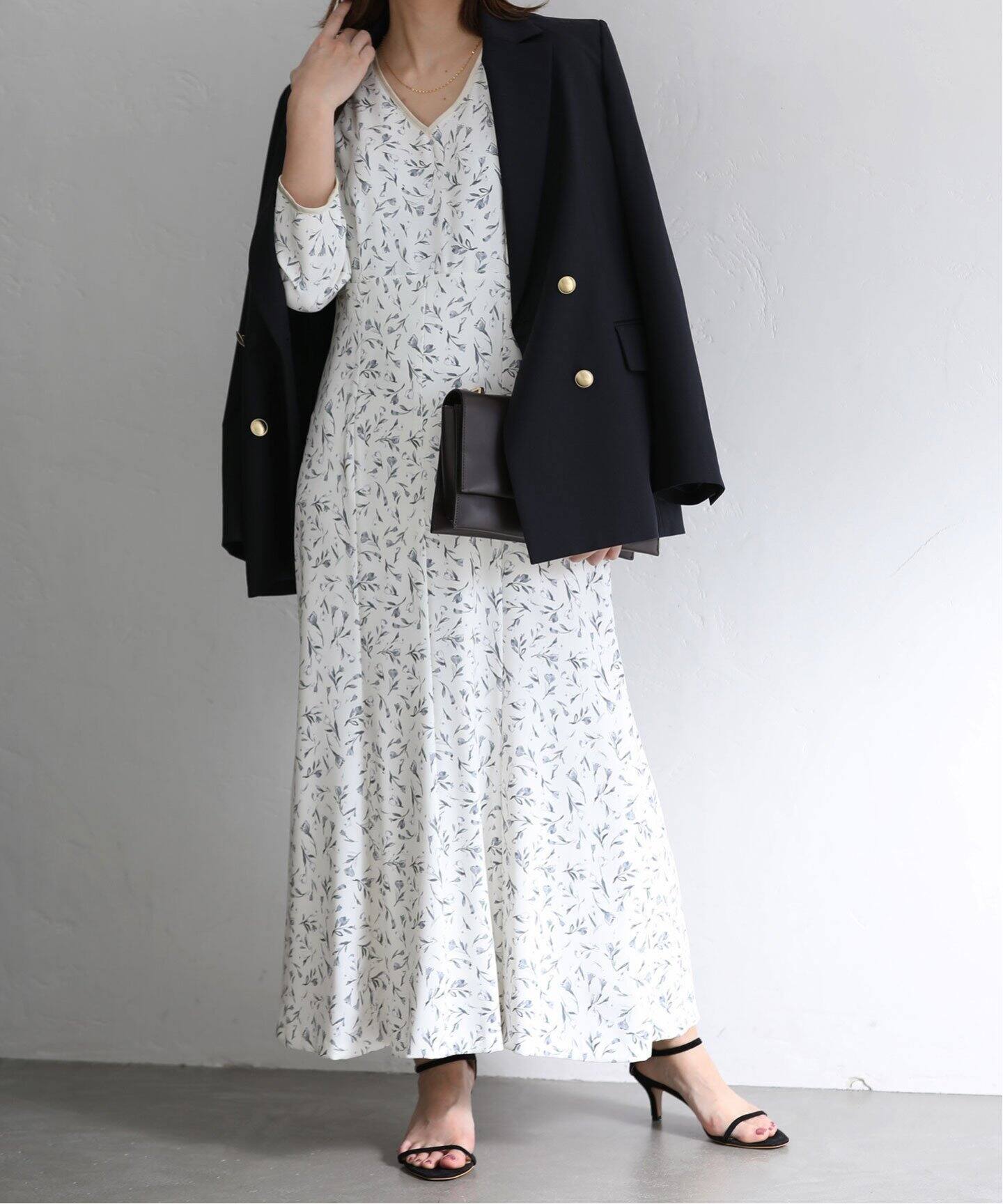 マルチフラワープリントワンピース（ワンピース）｜La Totalite（ラ  