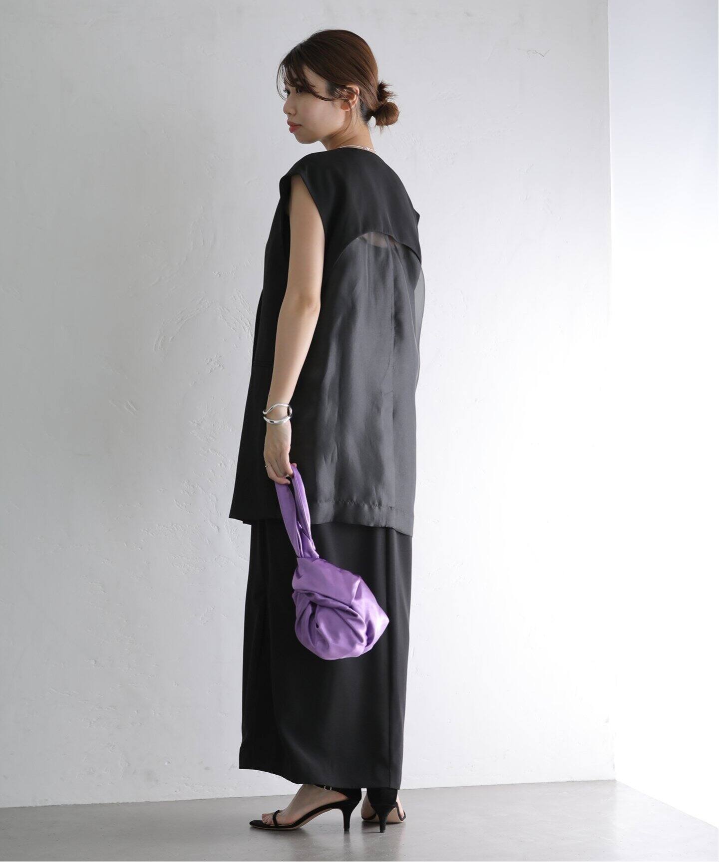 バックシアージレセットアップドレス（ドレス）｜La Totalite（ラ  