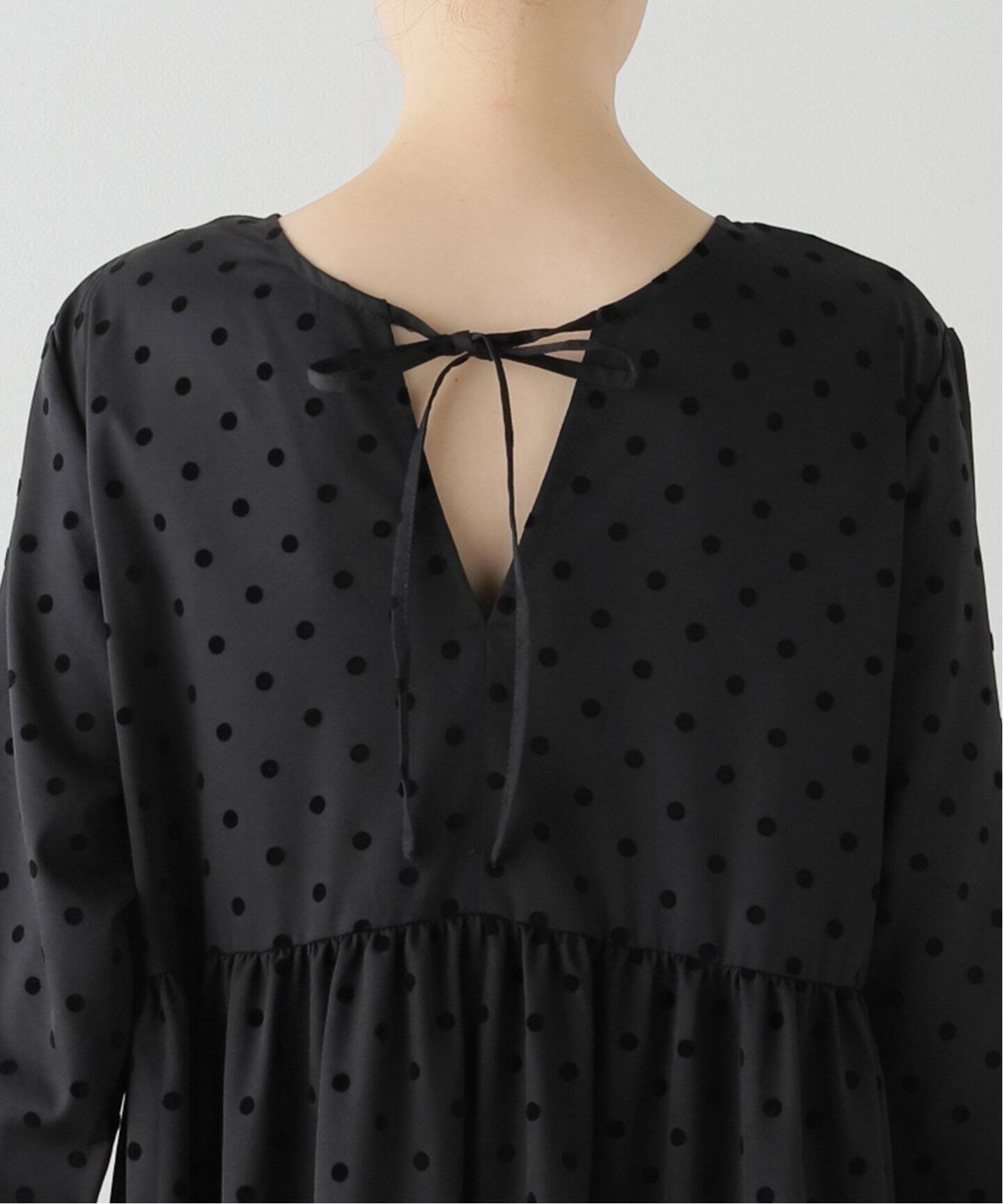 TORRAZZO DONNA/トラッゾドンナ】Polka Dots Tiered Onepiece 
