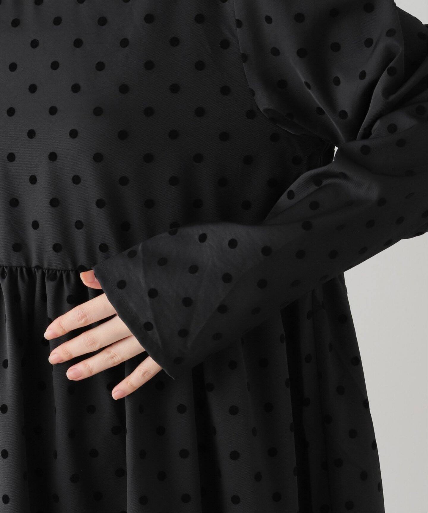 TORRAZZO DONNA/トラッゾドンナ】Polka Dots Tiered Onepiece 