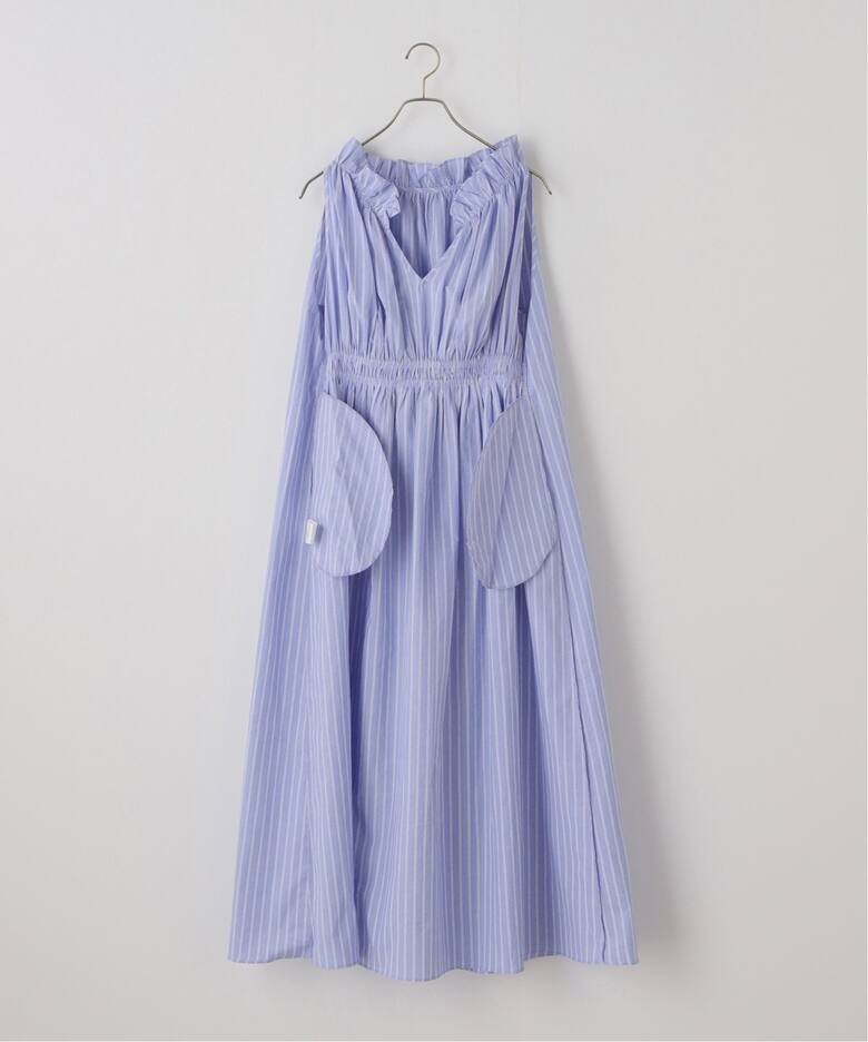 はる様 EMIN＆PAUL/エミンアンドポール ポプリン後ろリボンワンピース  