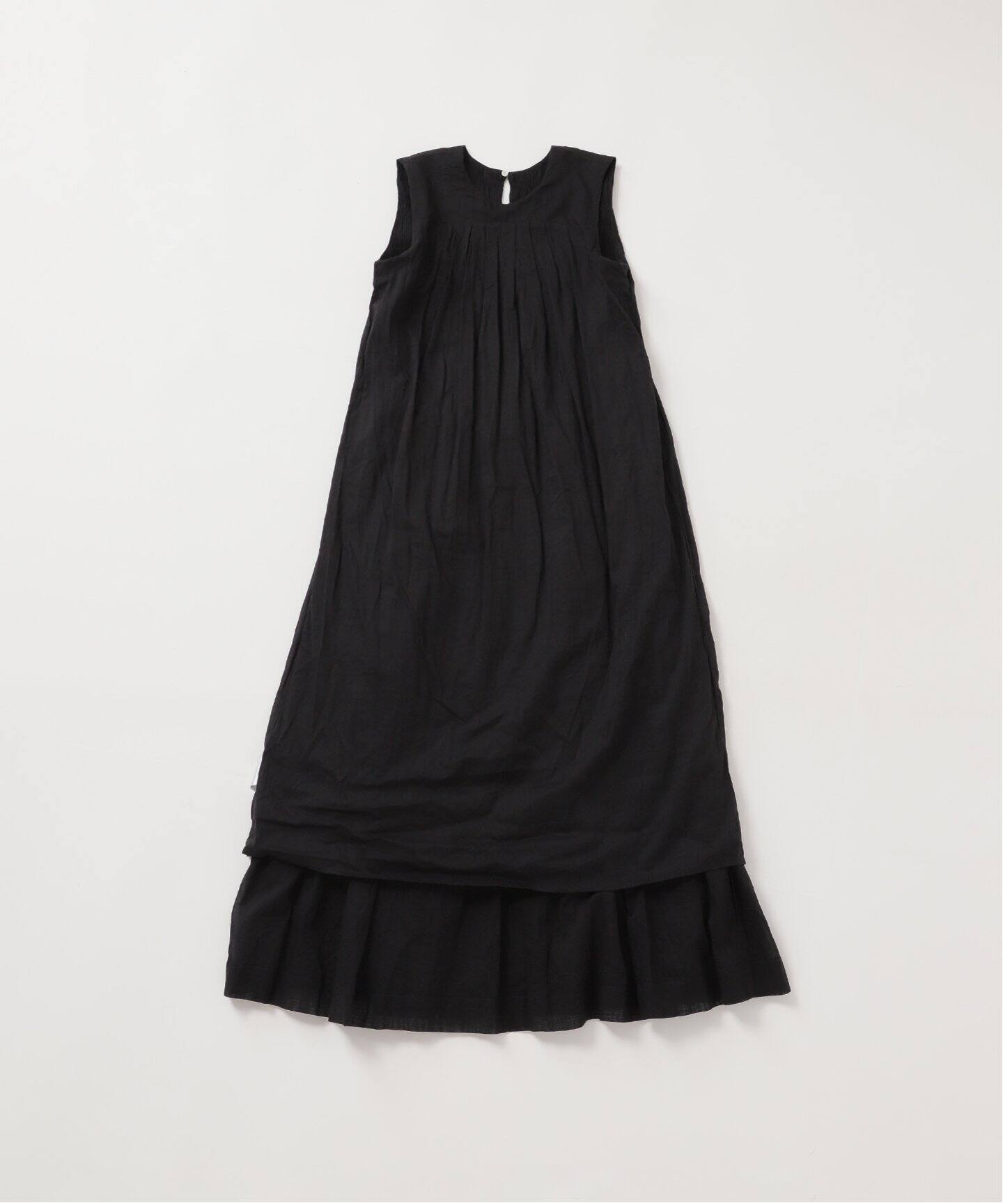 ne Quittez pas/ヌキテパ 】Shirring Sleeveless Dress（ワンピース 