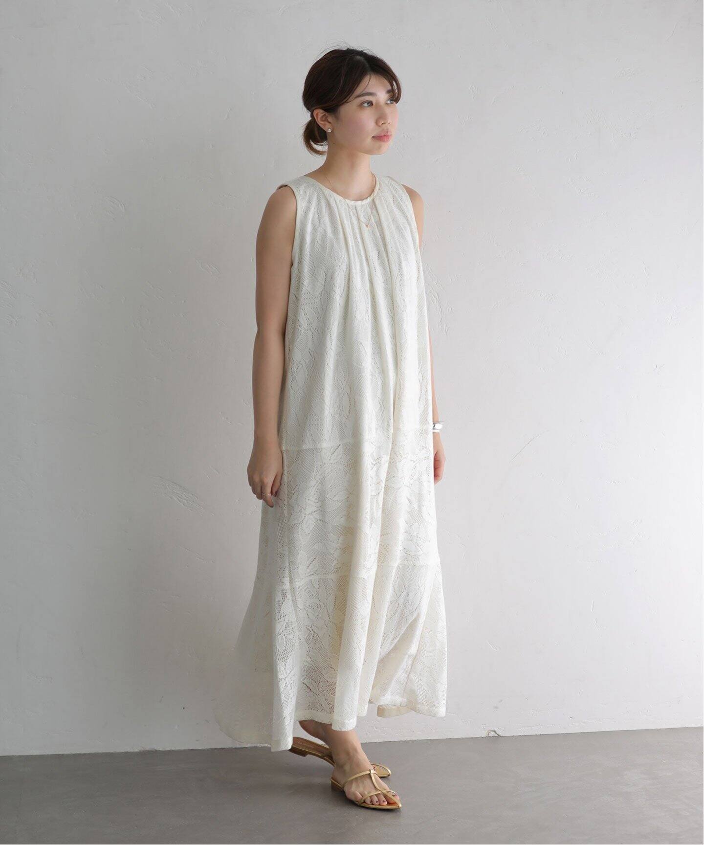 レースティアードワンピース（ワンピース）｜La Totalite（ラ  