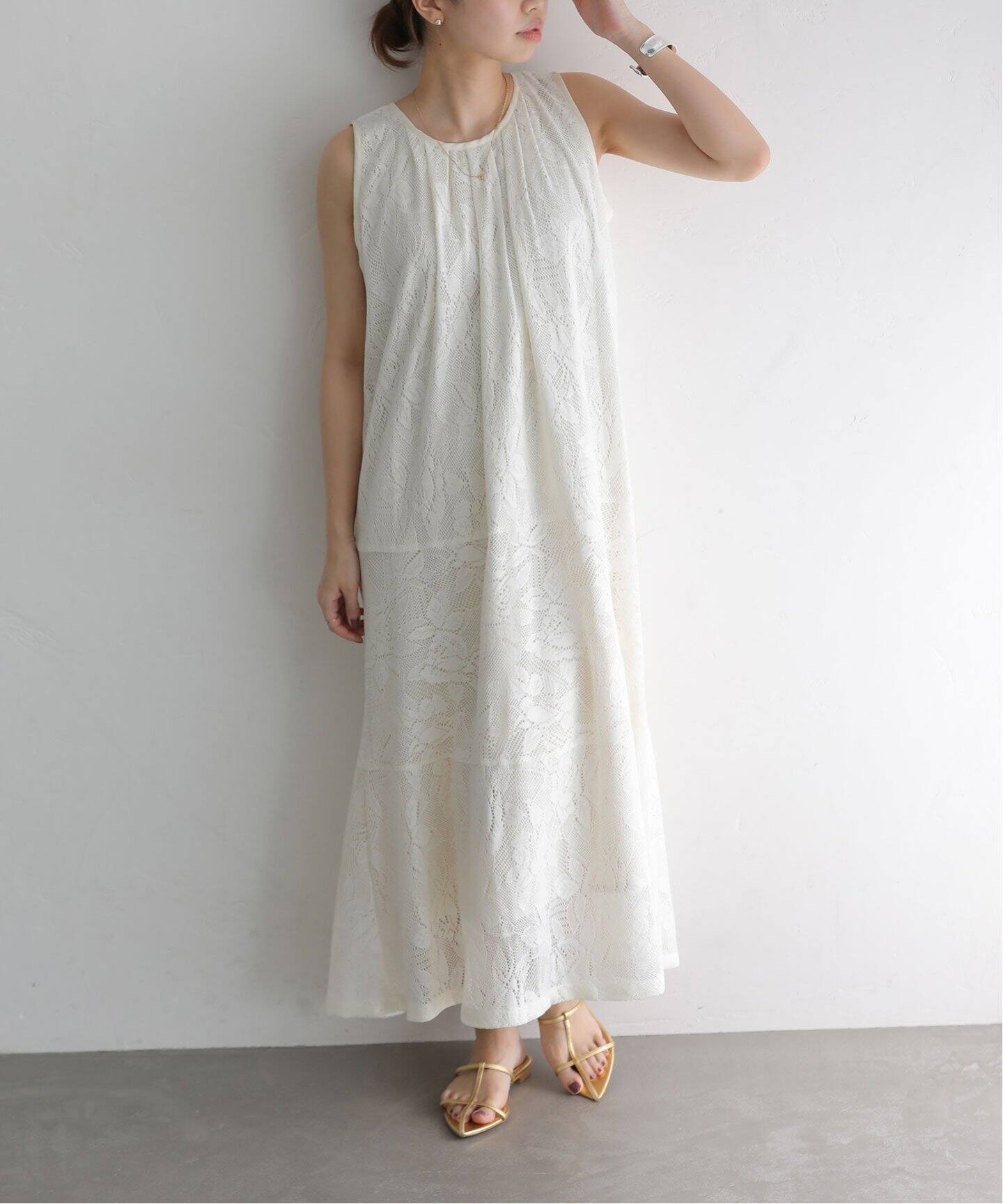 レースティアードワンピース（ワンピース）｜La Totalite（ラ  