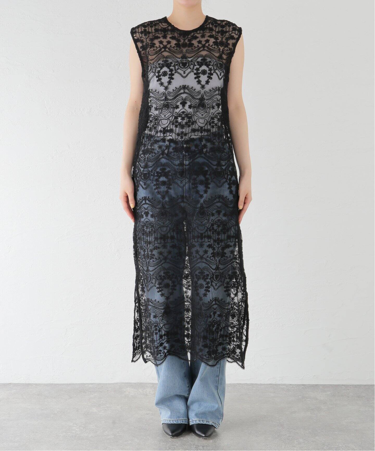 TORRAZZO DONNA/トラッゾドンナ】Sheer one piece（ワンピース）｜La 