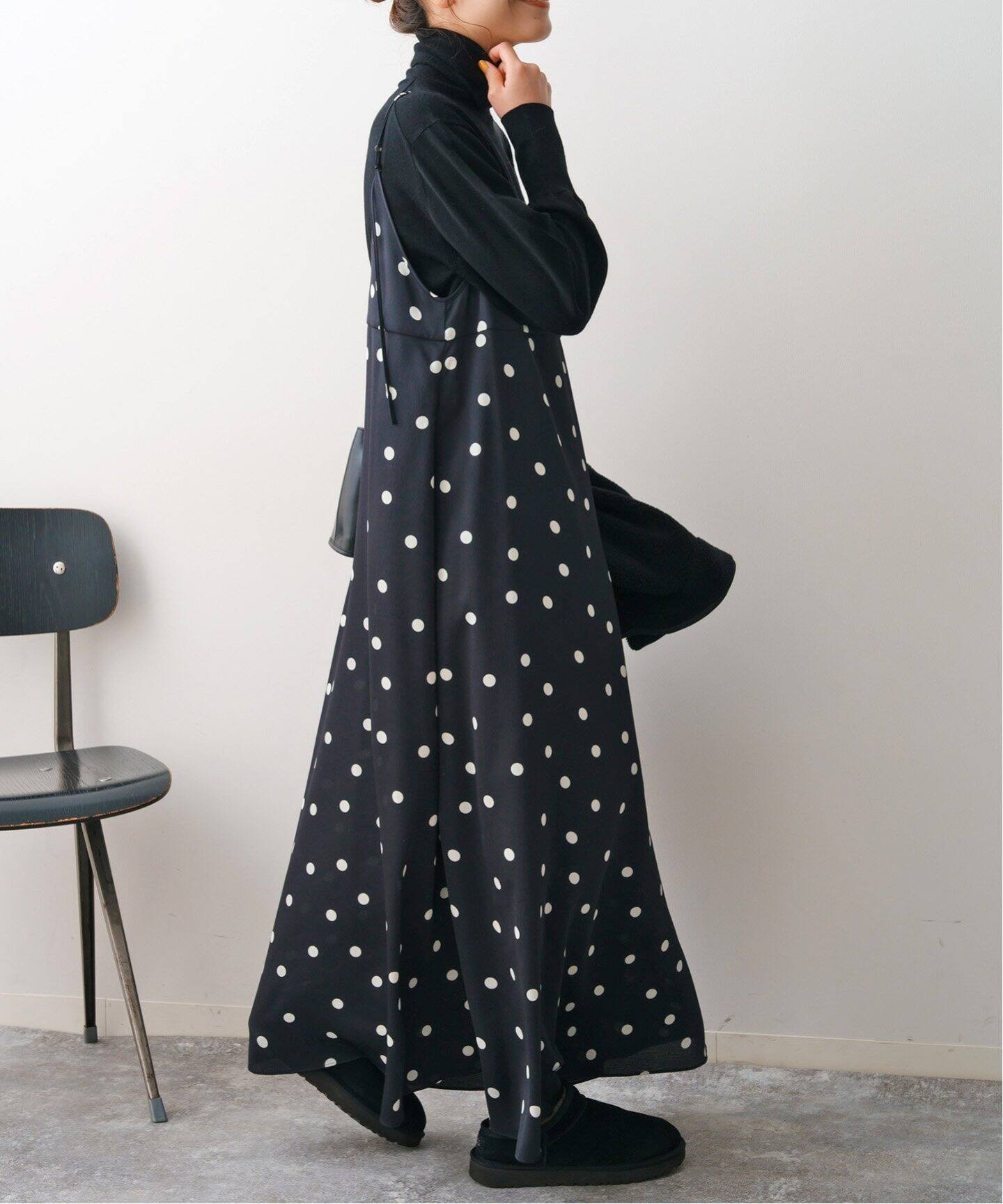 ≪WEB限定追加≫ドットフレアキャミワンピース（ワンピース）｜Spick 