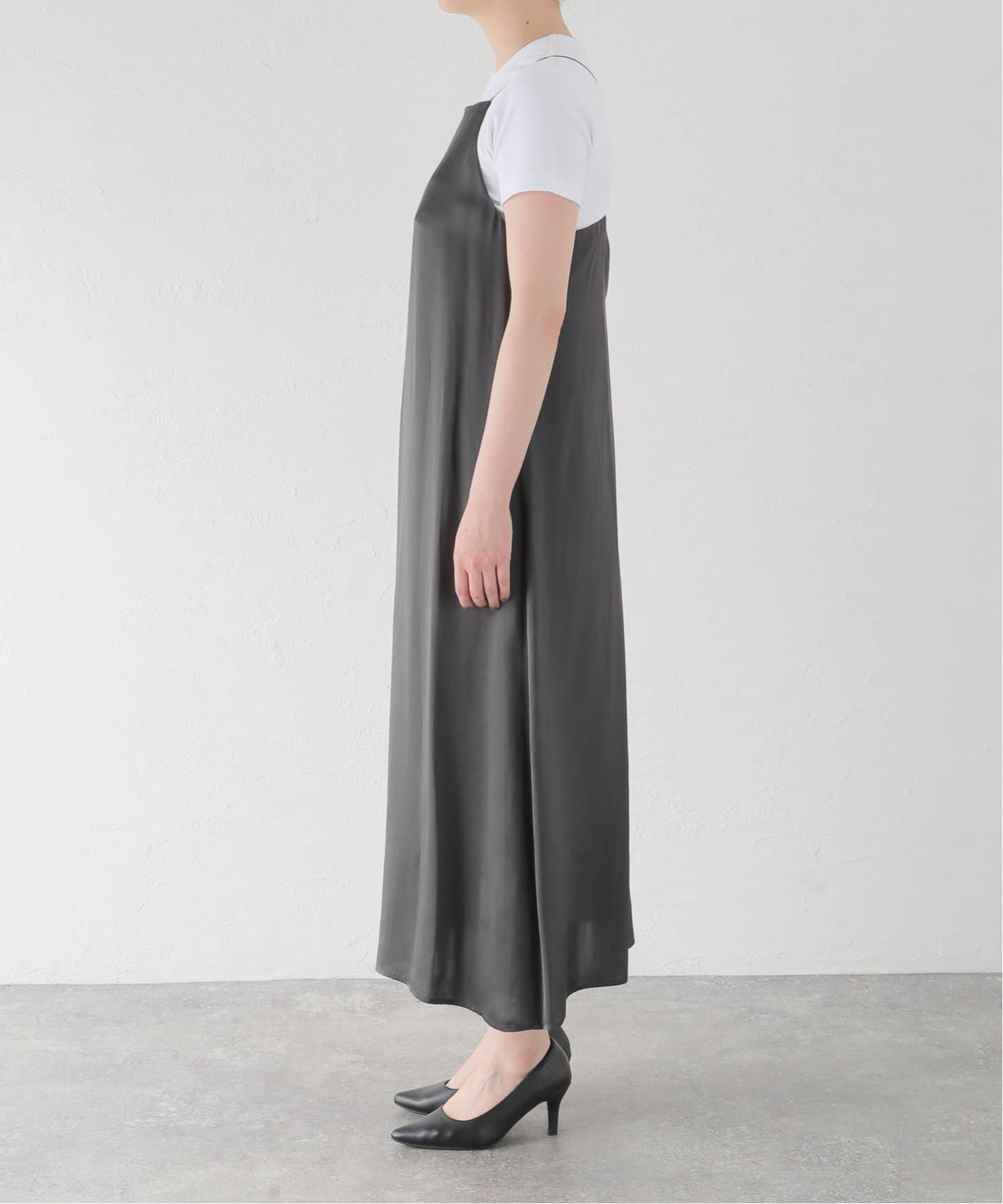 Spick &span リネンキャミワンピース 38