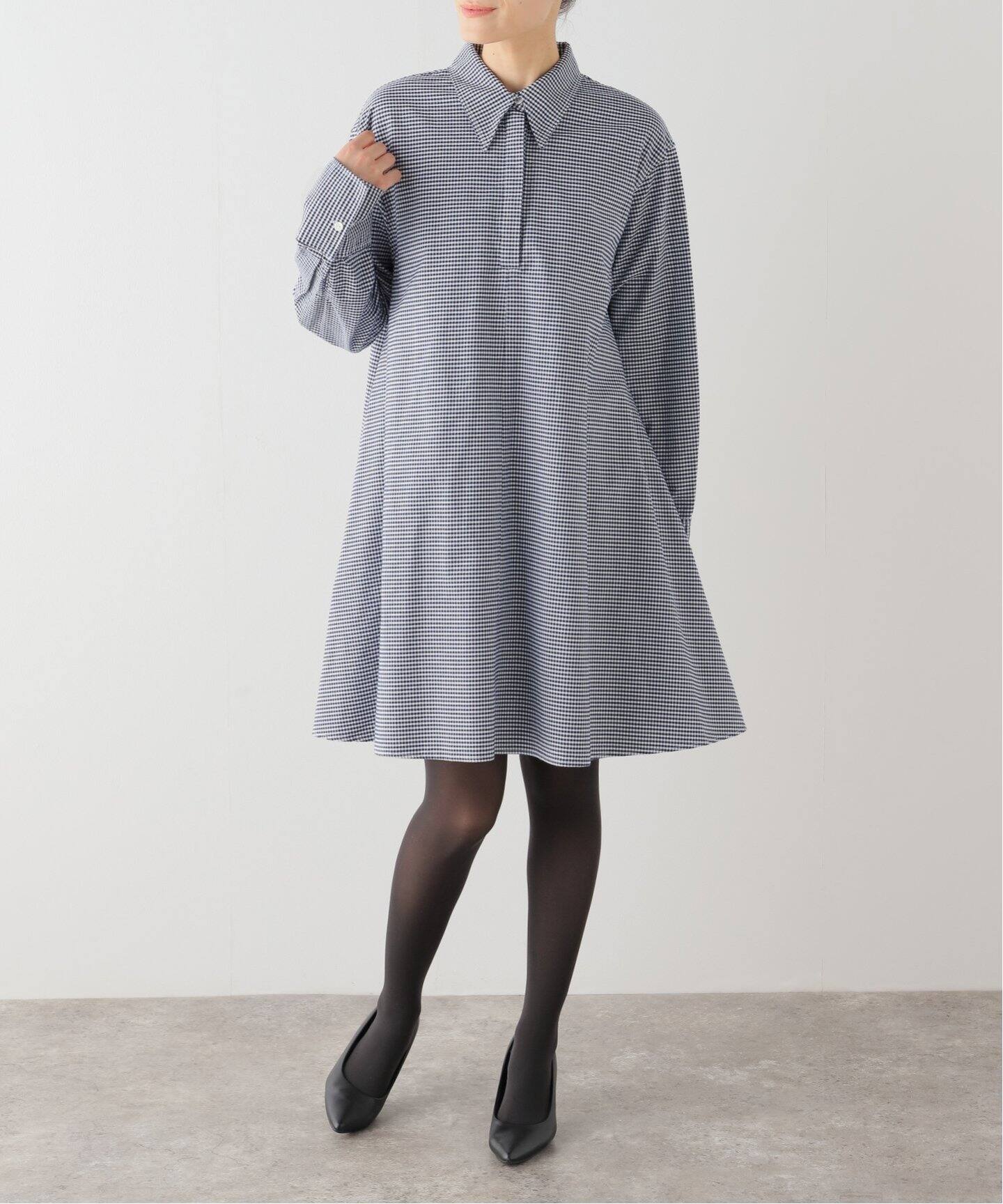 ミニフレアシャツワンピース（ワンピース）｜Spick and Span（スピック  