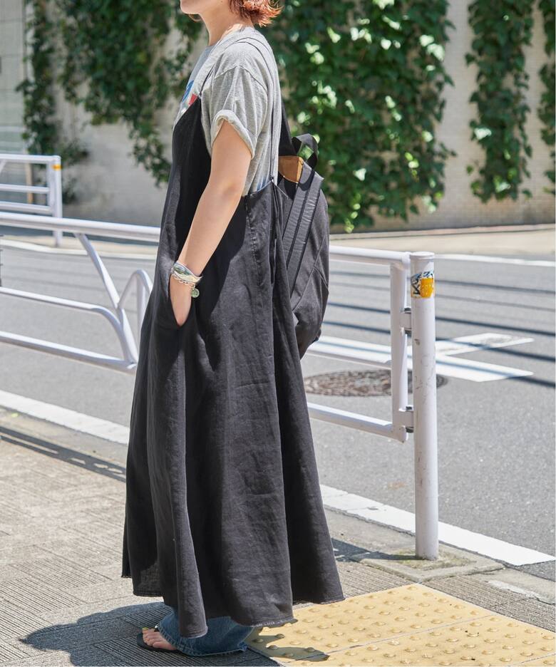 ≪WEB限定追加≫リネンキャミワンピース（ワンピース）｜Spick and  