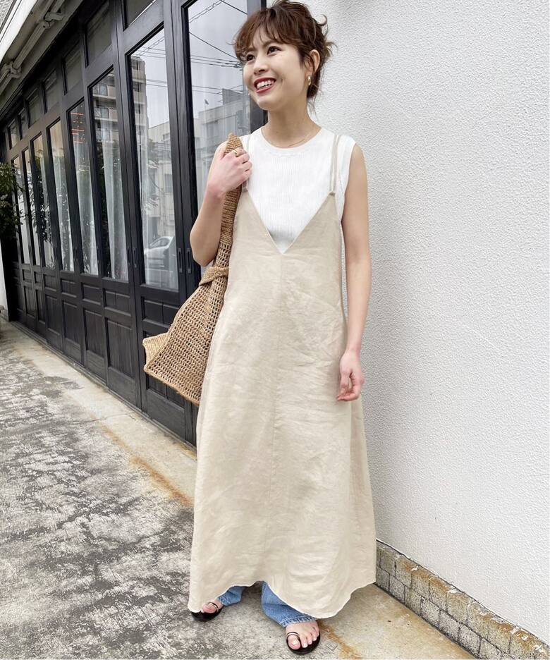 ≪WEB限定追加≫リネンキャミワンピース（ワンピース）｜Spick and  