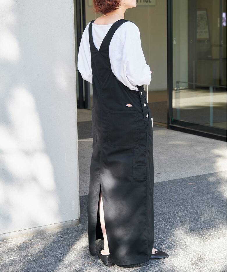 スピックアンドスパンSpick&Spanジャンスカ☆サロペットジャンパースカート 