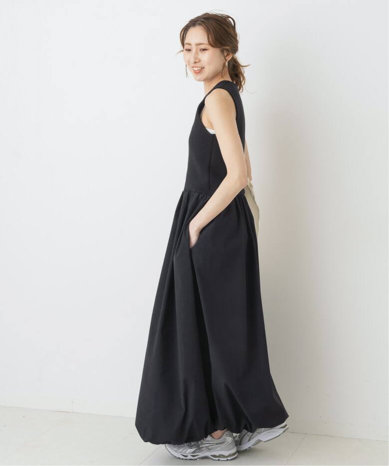 ニットドッキングタフタワンピース（ワンピース）｜Spick and Span 