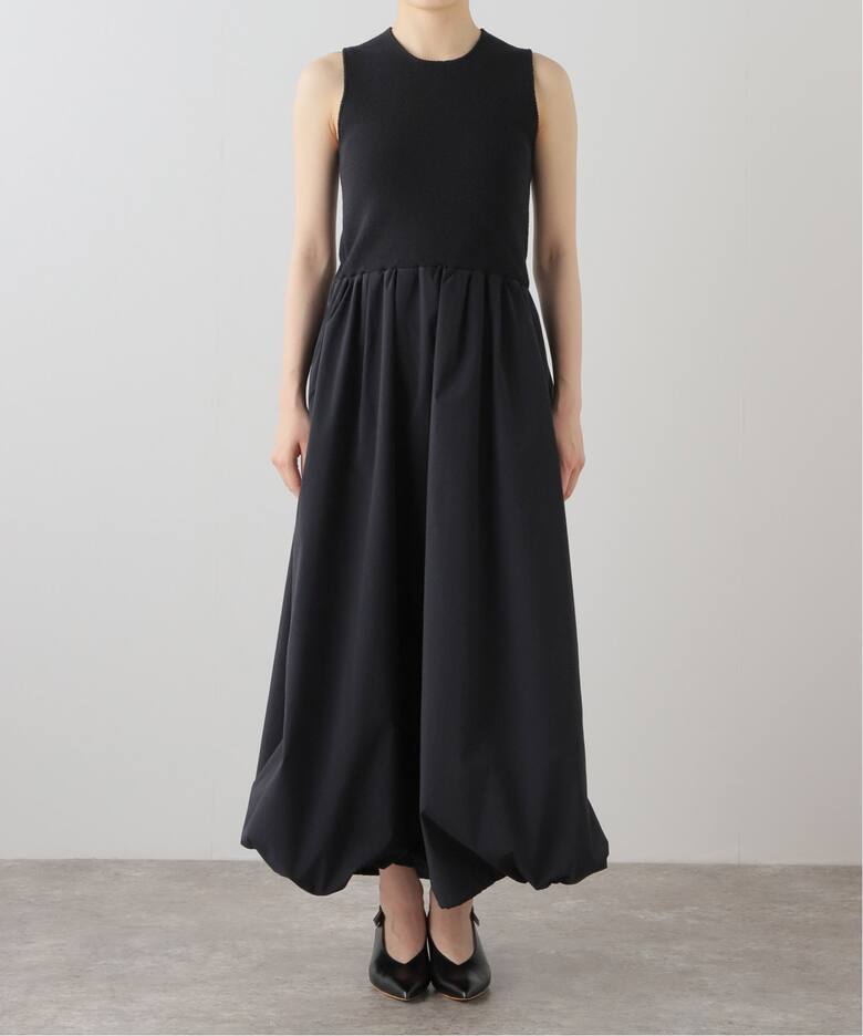 ニットドッキングタフタワンピース（ワンピース）｜Spick and Span  