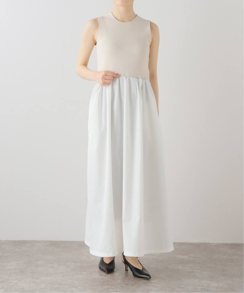 ニットドッキングタフタワンピース（ワンピース）｜Spick and Span  