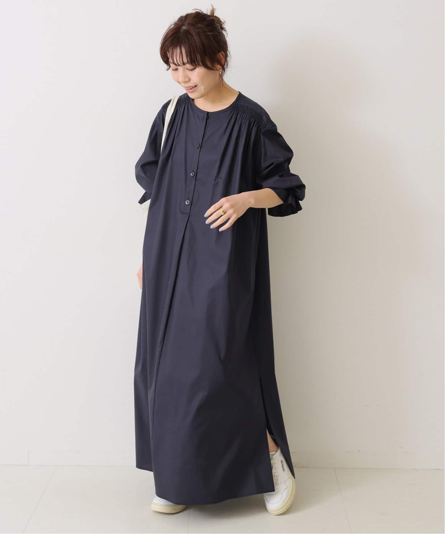 タックスリーブギャザーワンピース(ワンピース)|Spick and タックスリーブギャザーワンピース(ワンピース)|Spick and