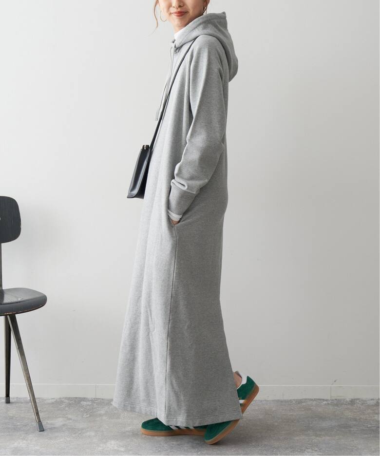 追加2一部店舗+WEB限定》ヘビー裏毛ロングワンピース（ワンピース  