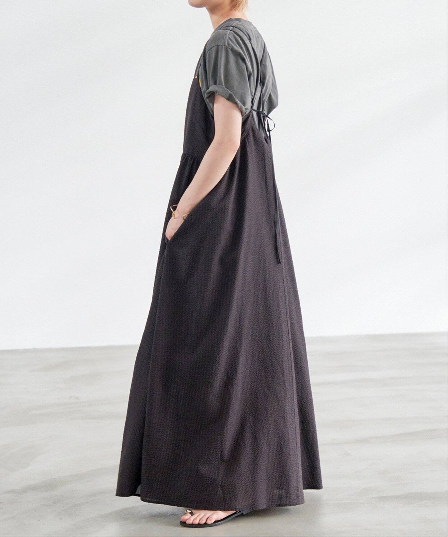 S.Shiori*S コットンサッカーキャミワンピース（ワンピース）｜Spick  