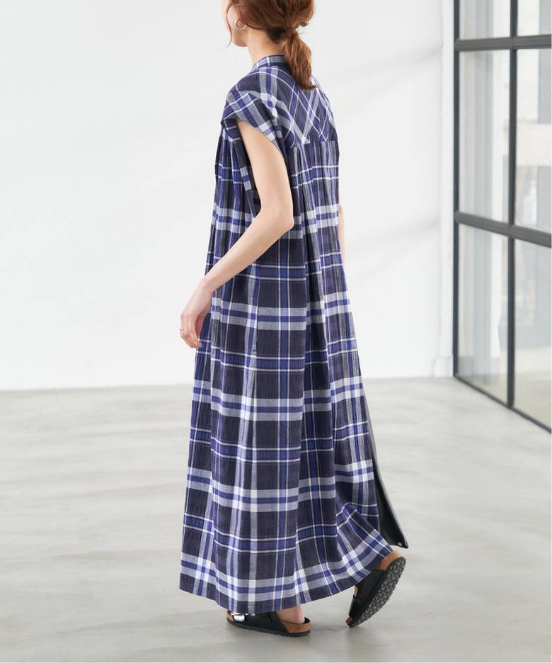 先染めサッカーシャツワンピース（ワンピース）｜Spick and Span  