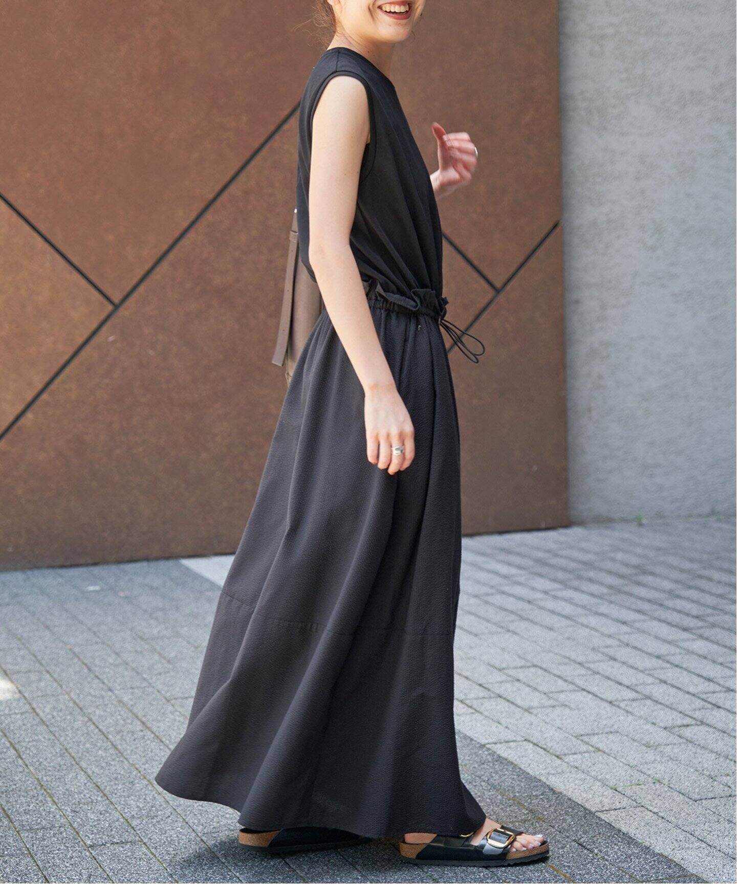 カットソー×サッカーコンビワンピース（ワンピース）｜Spick and Span  