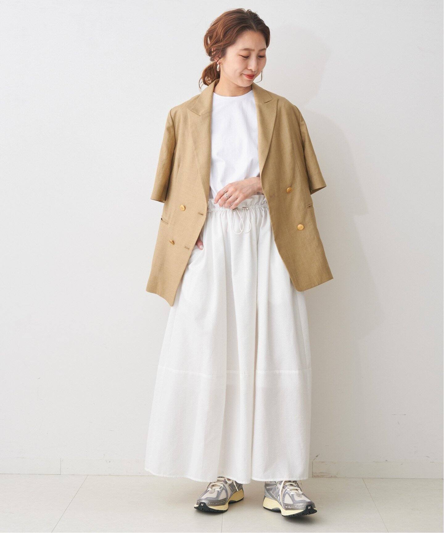 カットソー×サッカーコンビワンピース（ワンピース）｜Spick and Span  