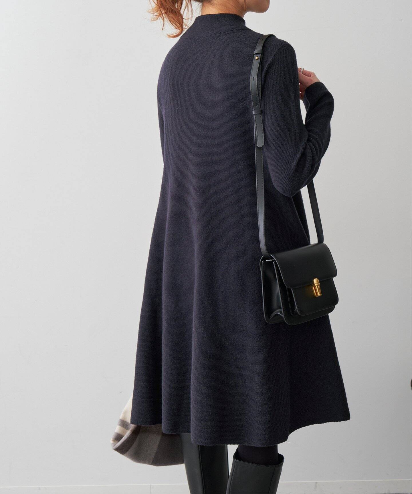 ガーター編フレアチュニックワンピース（ワンピース）｜Spick and Span  