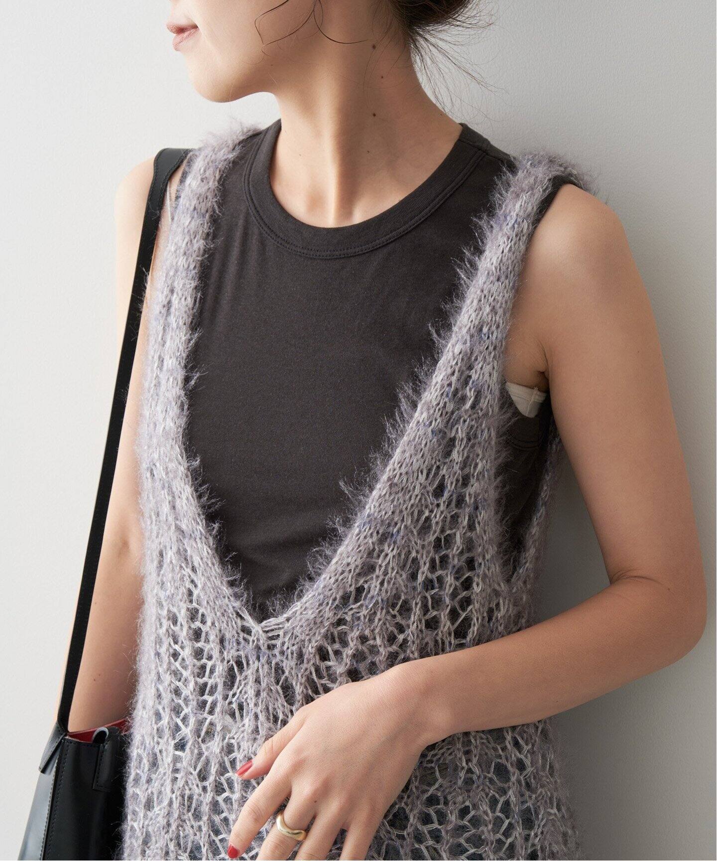 ミックスラメクロシェワンピース（ワンピース）｜Spick and Span 
