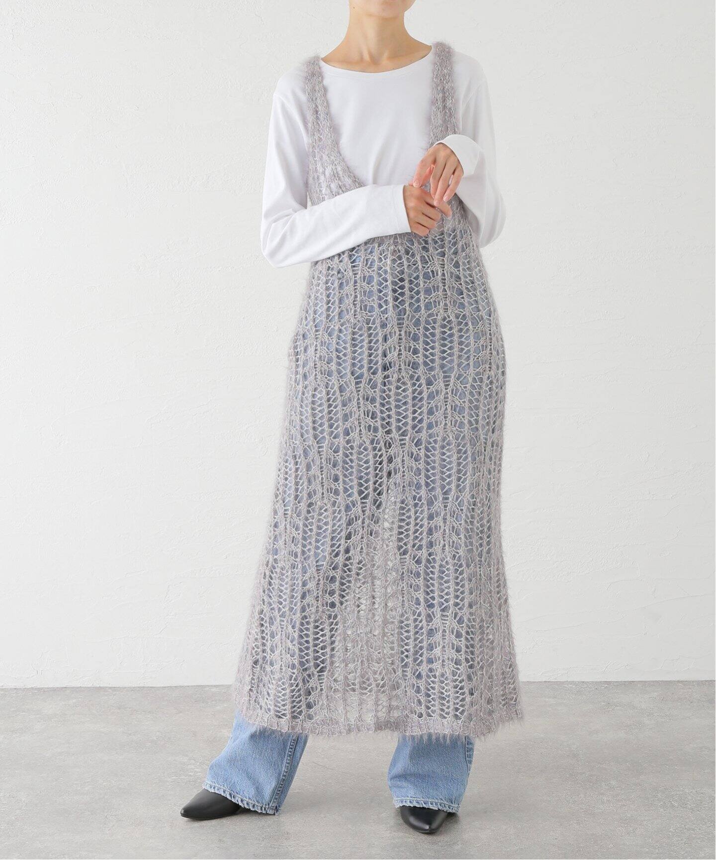 ミックスラメクロシェワンピース（ワンピース）｜Spick and Span 