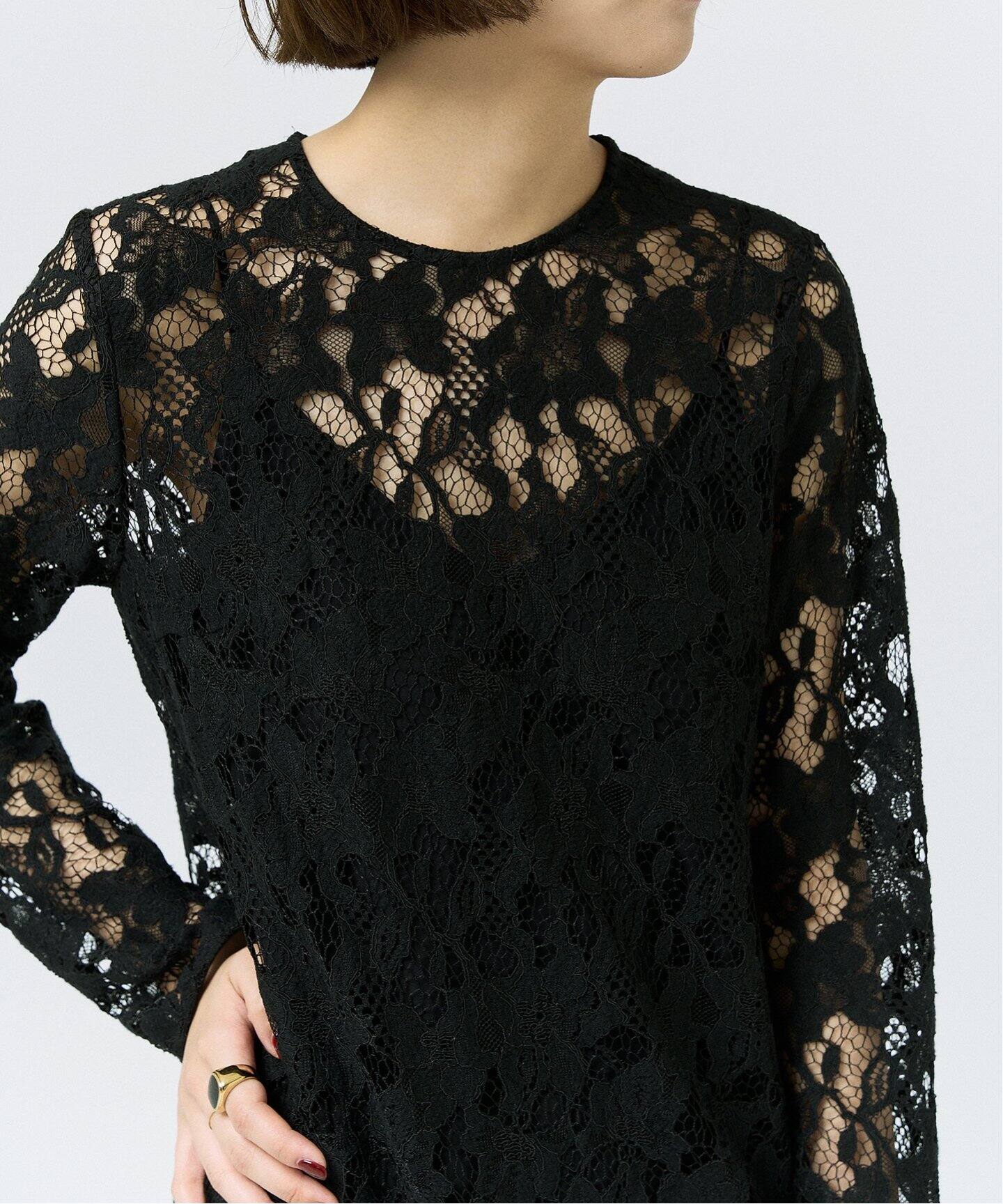 レースロングワンピース（ワンピース）｜HARDY NOIR（アルディー  