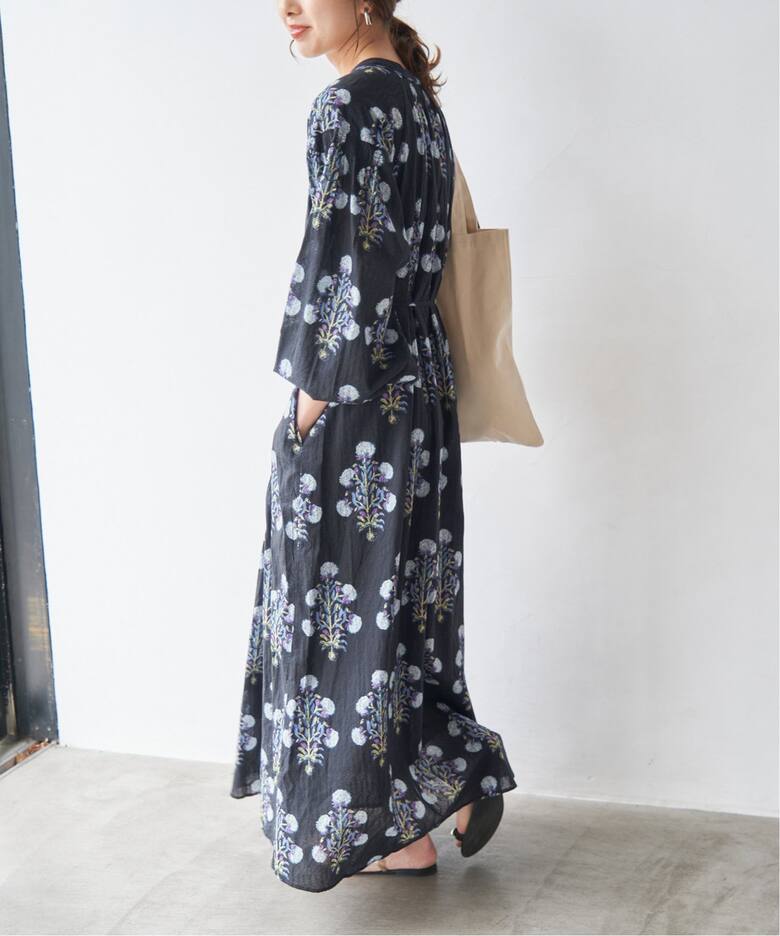 ne Quittez pas / ヌキテパ COTTON JQD MARIGOLD PRINT 010441GH1  