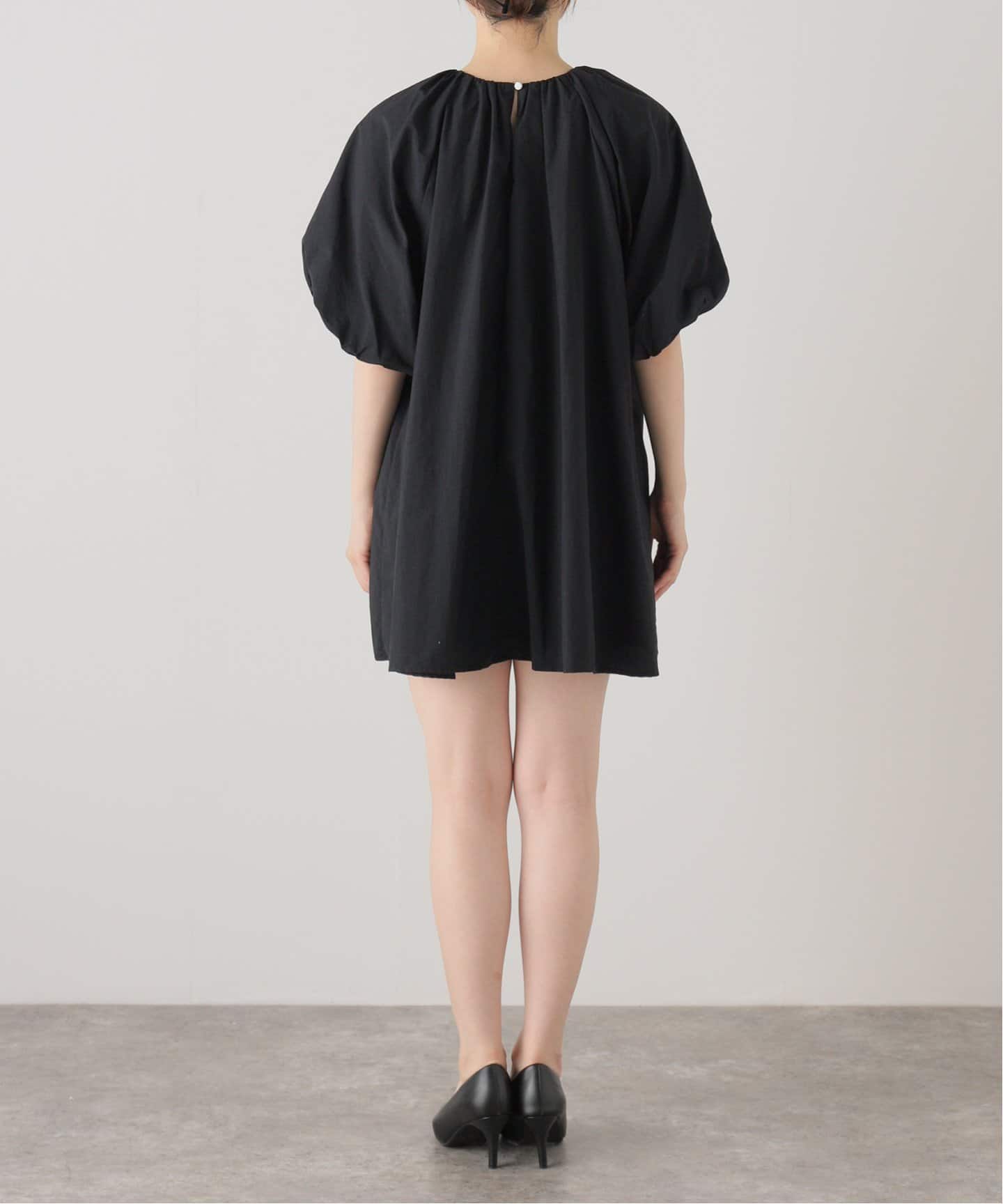 ロゴギャザーミニワンピース（ワンピース）｜U by SPICK&SPAN（ユー