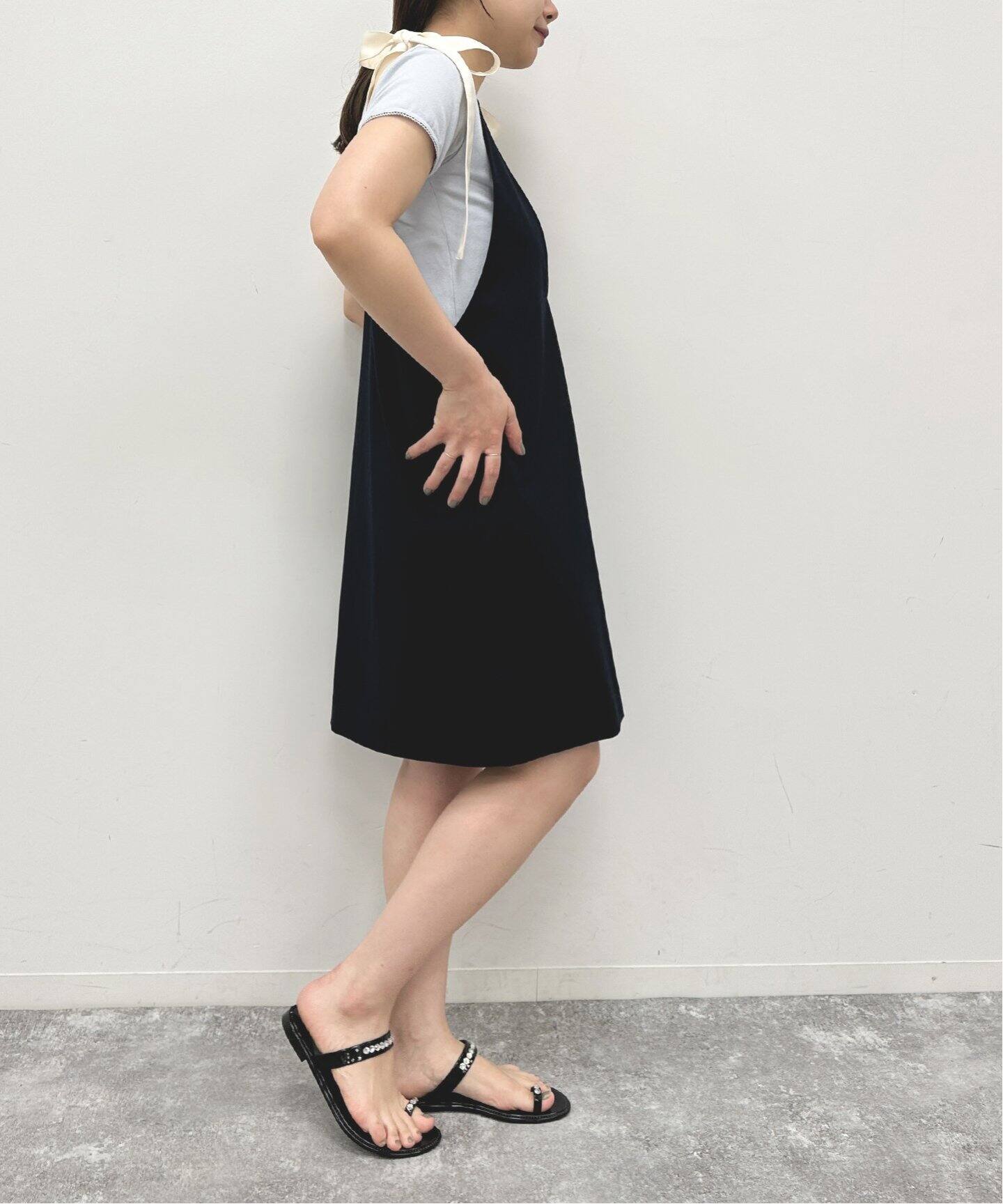 ショルダーリボンミニワンピース（ワンピース）｜U by SPICK&SPAN  