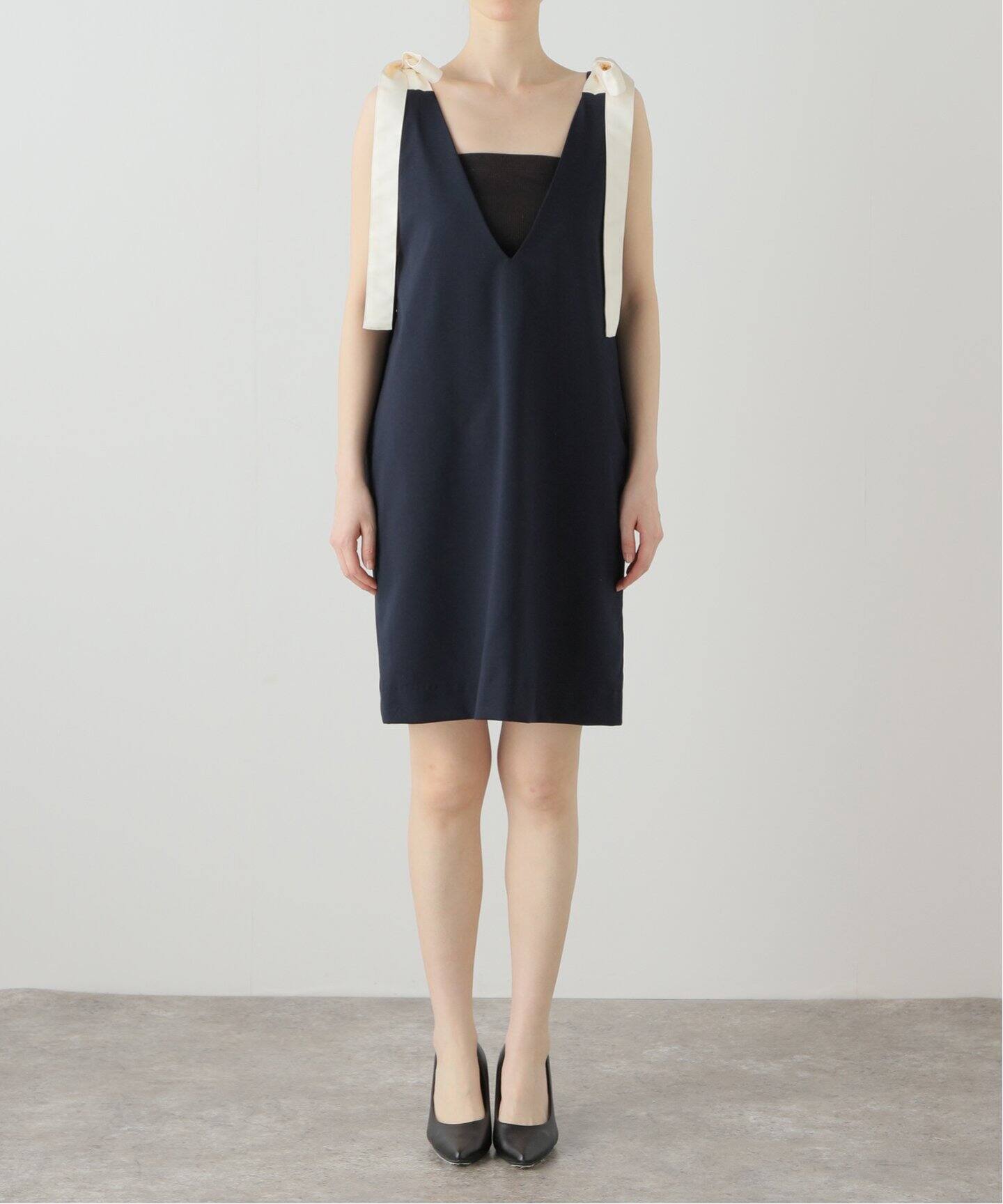 ショルダーリボンミニワンピース（ワンピース）｜U by SPICK&SPAN  