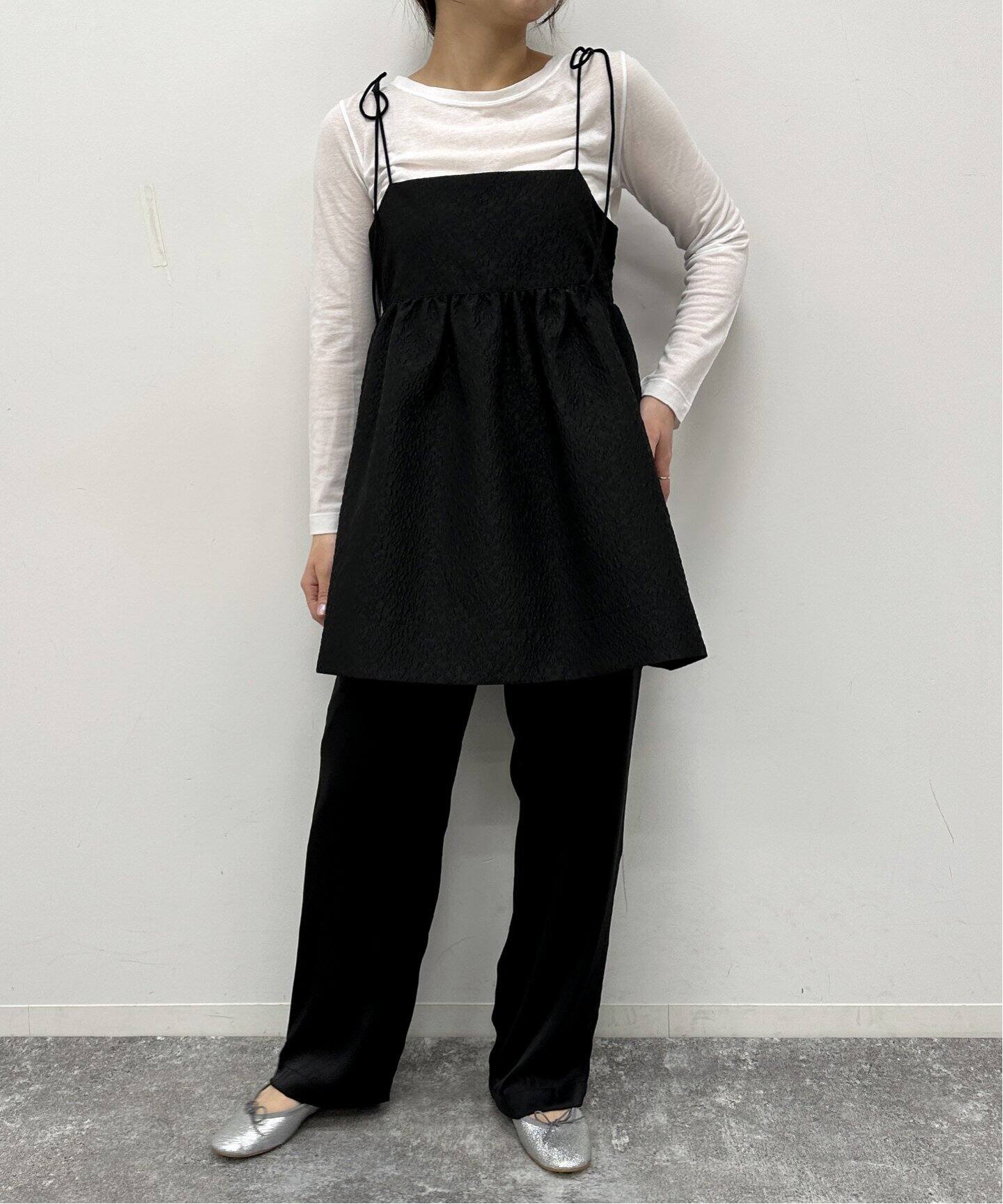 Spick & Span ブラックキャミワンピース 36 Spick＆Span 「Spick & Span」 キャミソールワンピース 36