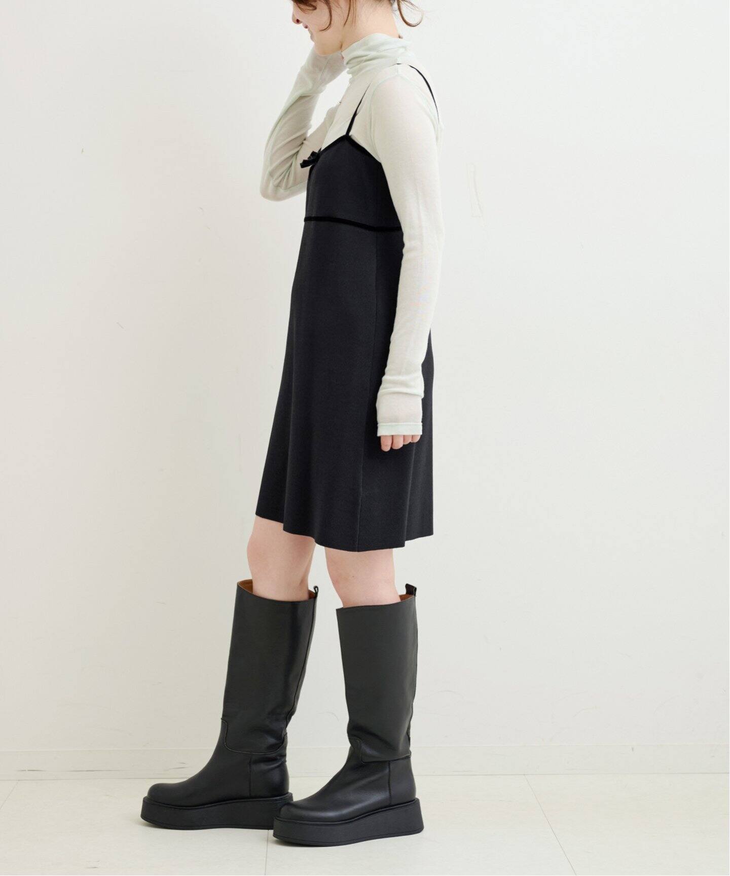 ≪追加≫ニットミニキャミワンピース（ワンピース）｜UBY Spick & Span 