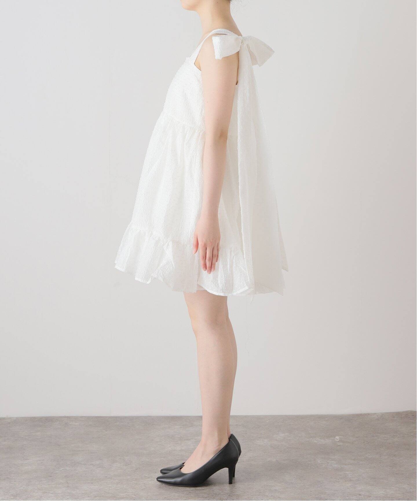 SISTER JANE/シスター ジェーン】 Horseback Bow Mini Dress 